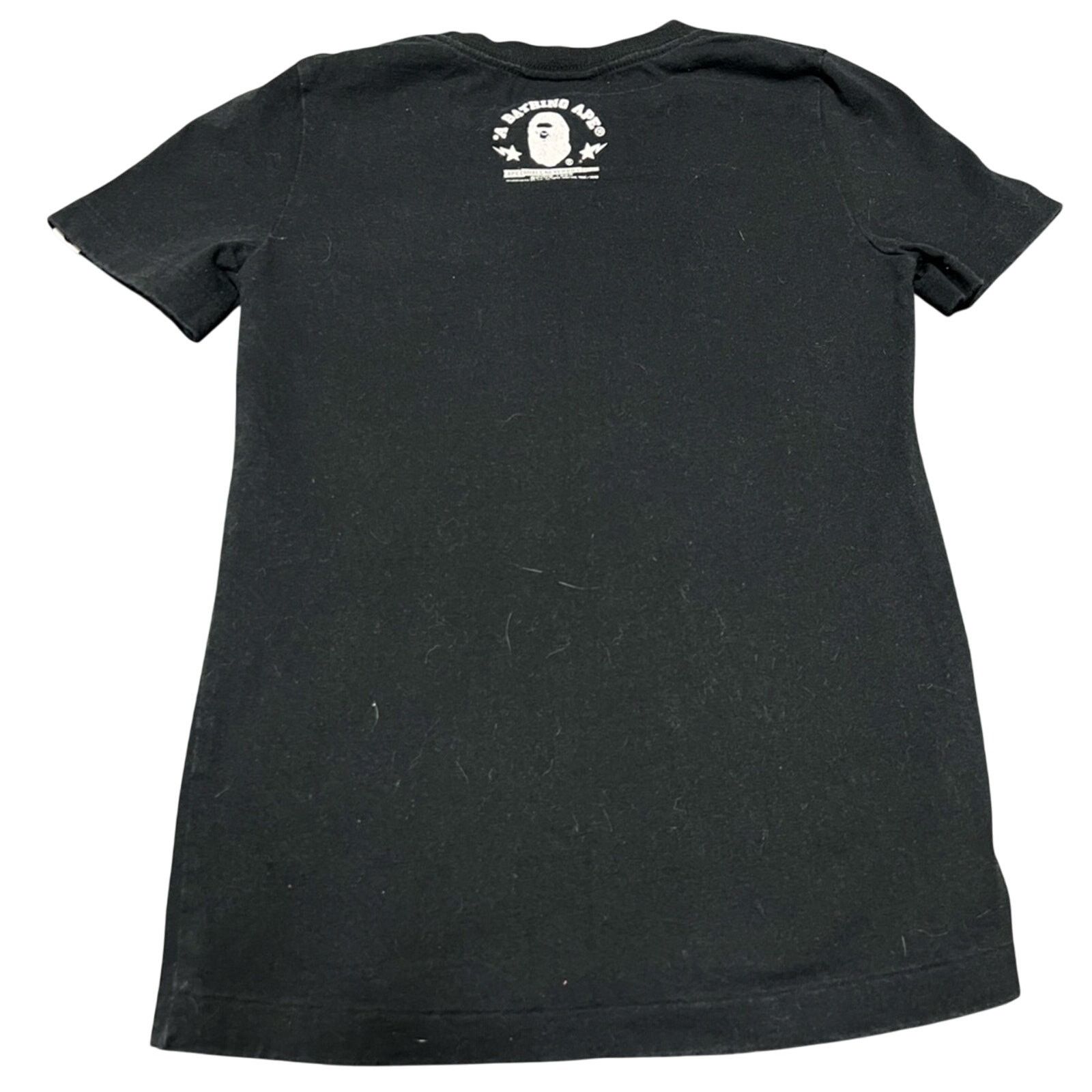 Bape AAPE by A Bathing Ape Womens Black Pullover T-Shirt Size XXS Size XXS / US 00 / IT 34 - 2 Thumbnail