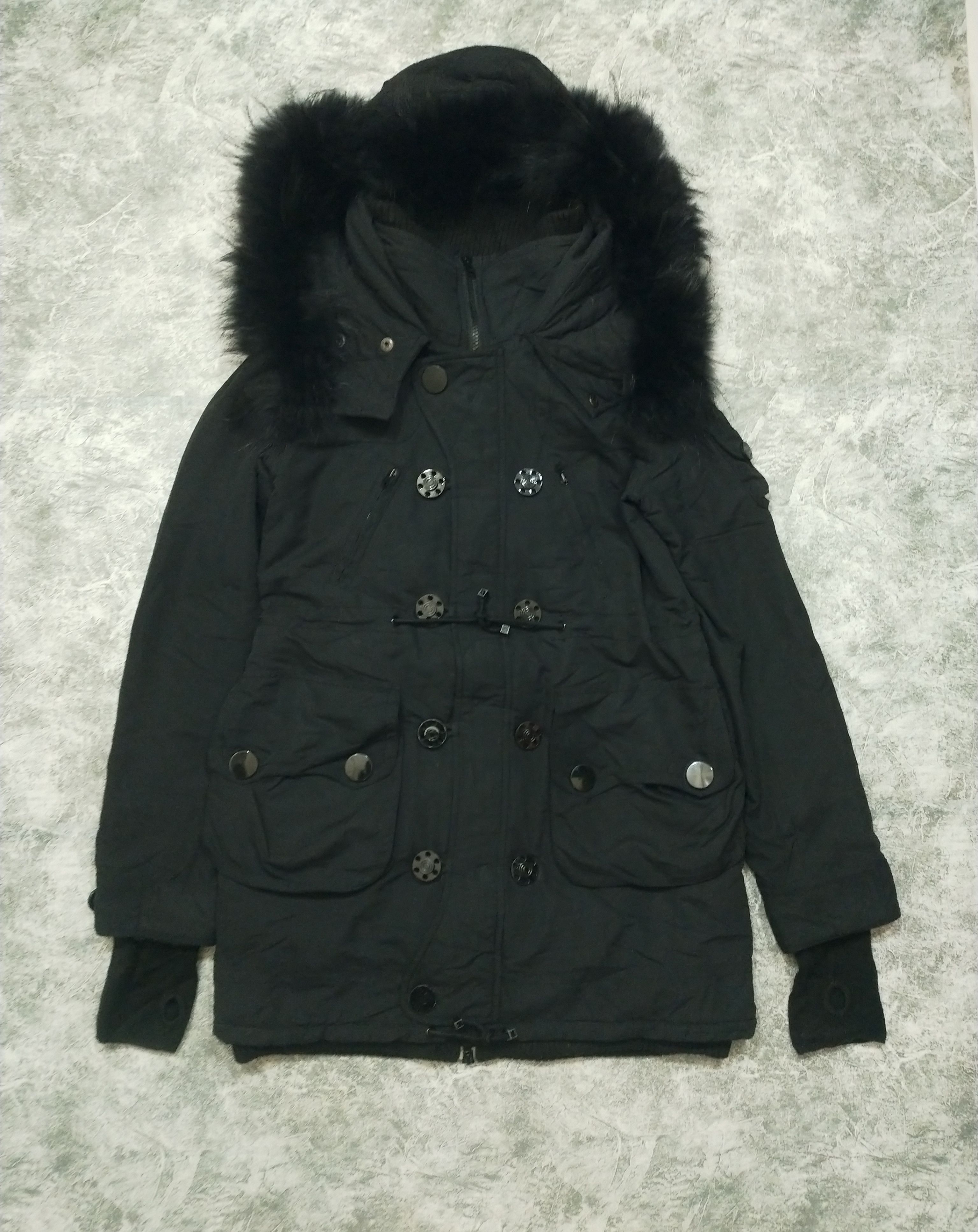 ジャケット・アウター 00s archive japanese label fur jacket Hysteric Glamour × Japanese Brand × Vintage Japan Limited