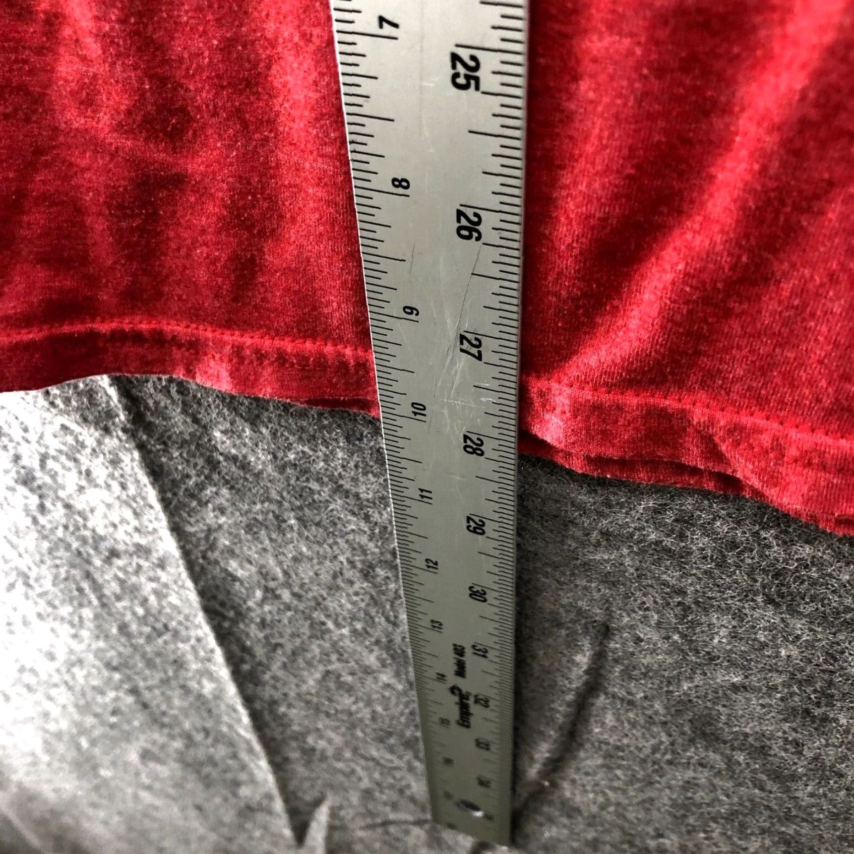 Vintage Hybrid T-Shirt Men's XL Red Cotton Blend Taco Bout It Crew Neck Short Sleeve - Men's Tee - Mens Size US XL / EU 56 / 4 - 7 Thumbnail