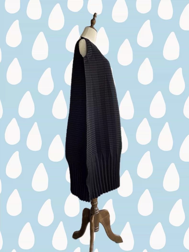 Issey Miyake Issey Miyake size:2 Black main line balloon spring dress Size S / US 4 / IT 40 - 3 Thumbnail