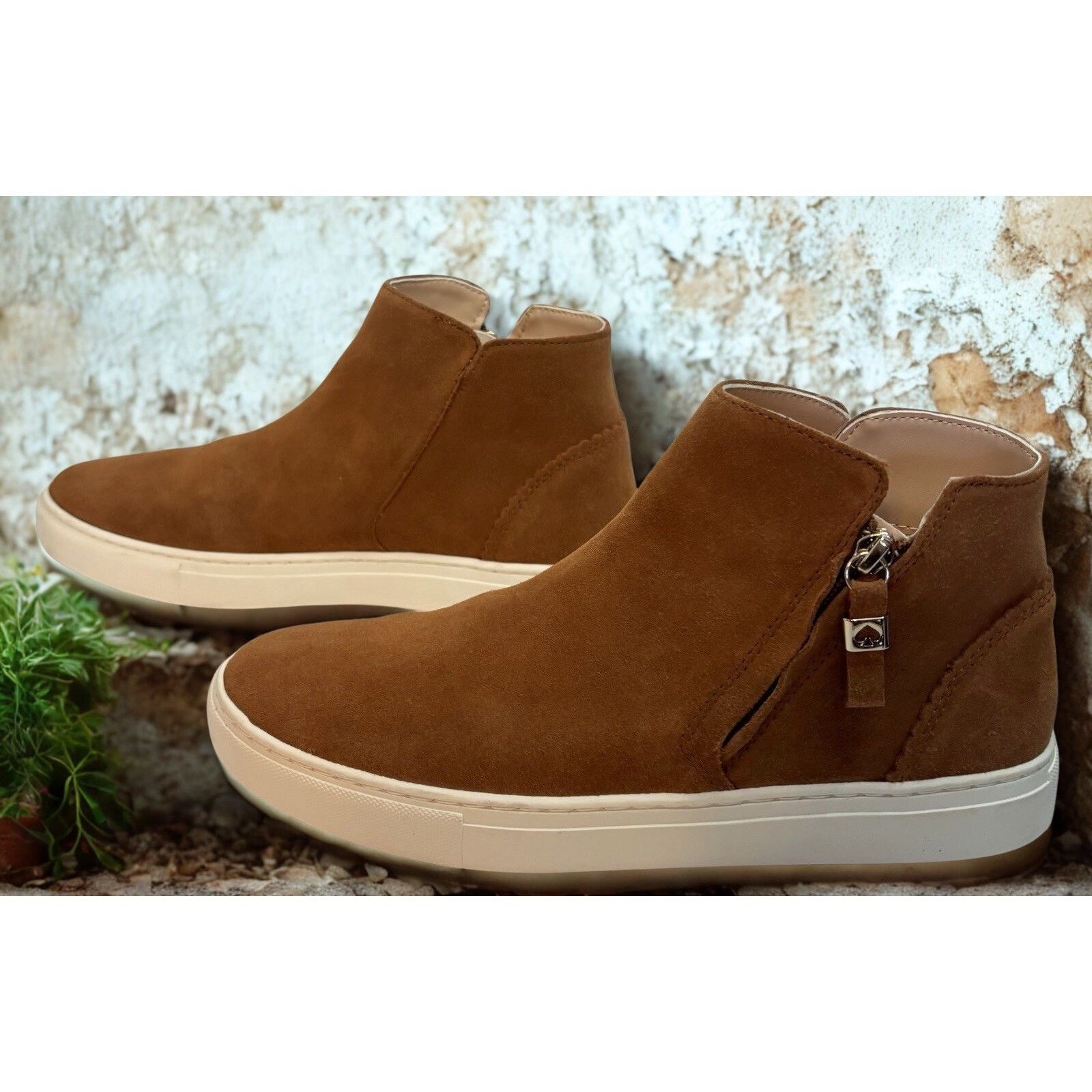 Kate Spade Kate Spade Harper Suede Sneakers Warm Brown Women’s 10B Size US 10 / IT 40 - 2 Thumbnail