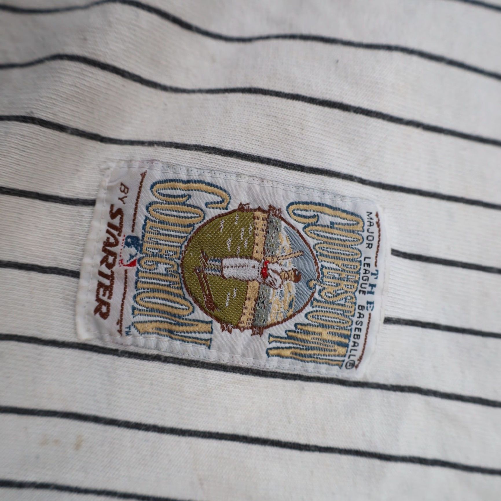 Starter VINTAGE Starter Chicago Cubs 1907 Edition Baseball Jersey White Shirt Mens Large Baseball Jersey White Cubs 1907 Edition Mens Large Size US L / EU 52-54 / 3 - 5 Thumbnail