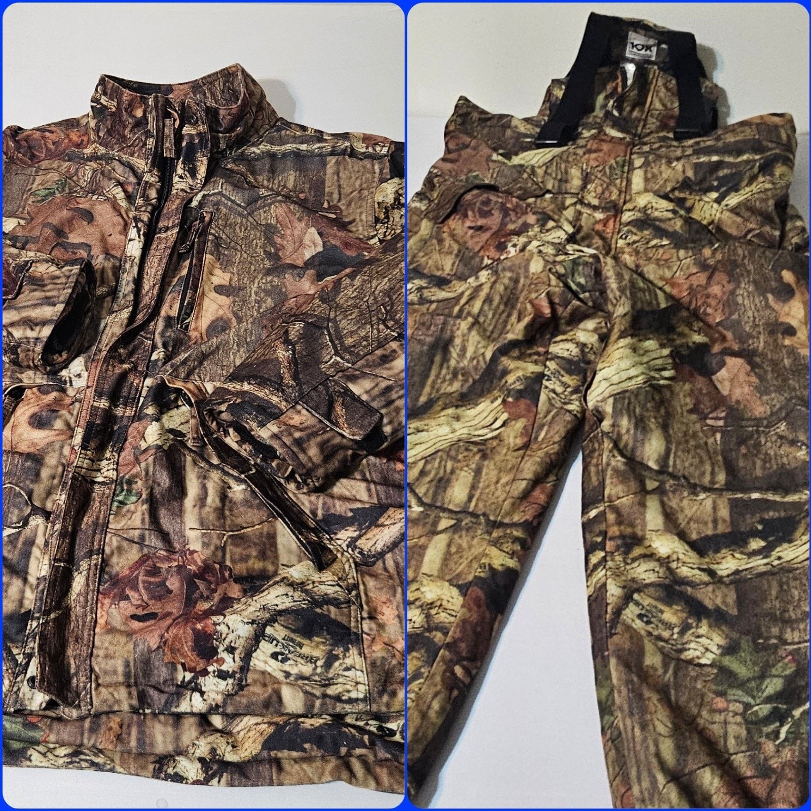 1017 ALYX 9SM 10X Hunting Bib Overalls + Jacket Men's XL Camo Break Up Size US 42 / EU 58 - 9 Thumbnail