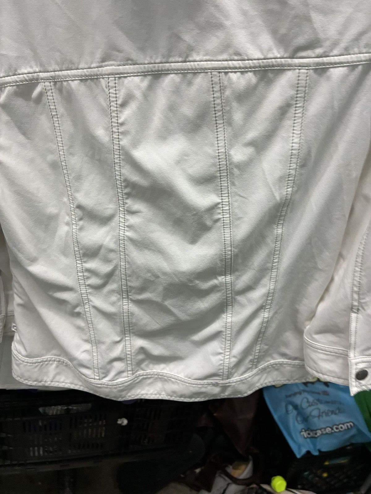 Other Eggshell Toned Light Jacket By Zenergy Size 0 Size XS / US 0-2 / IT 36-38 - 4 Thumbnail