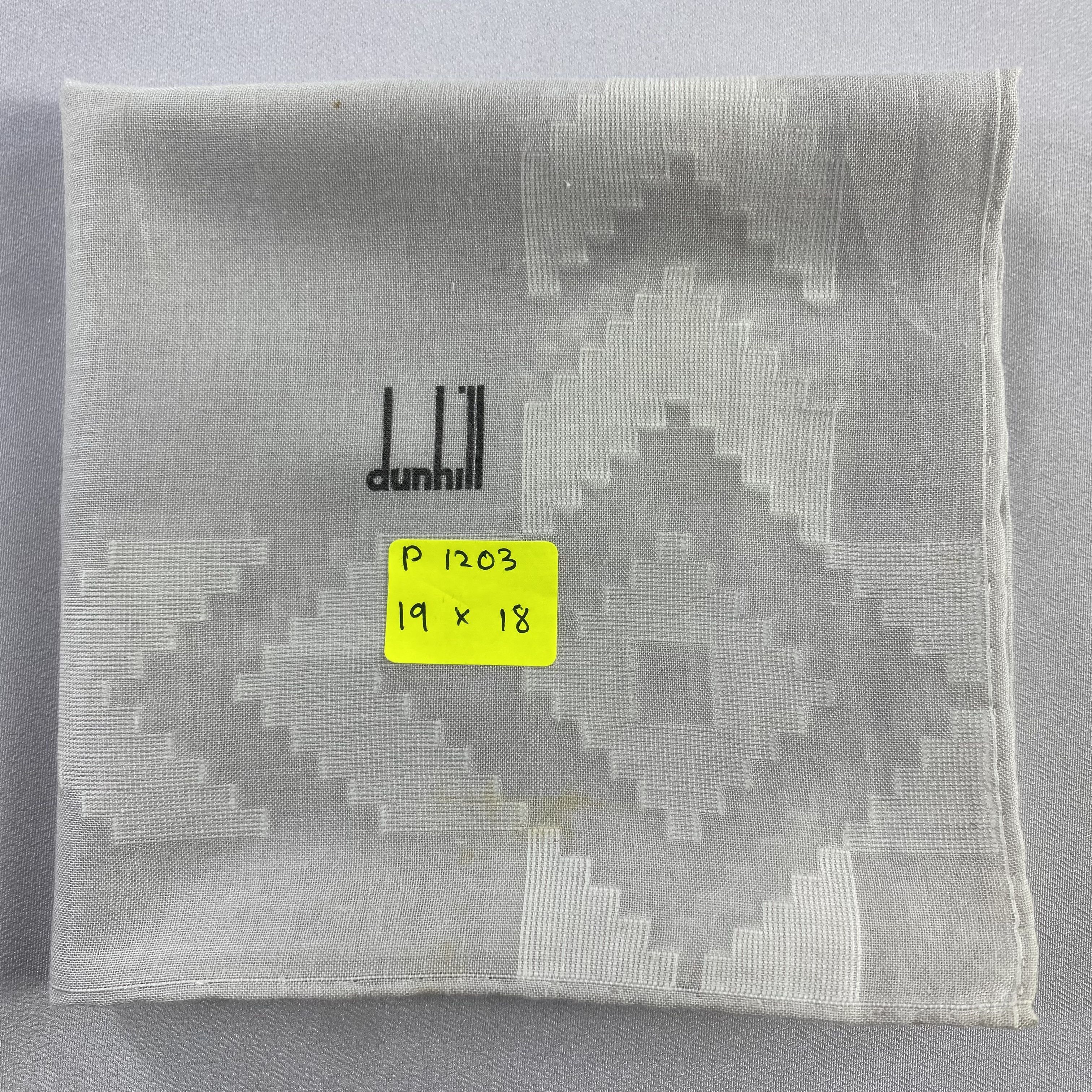 Alfred Dunhill × Vintage Alfred Dunhill Handkerchief / Neckerchief / Bandana-P1203 Size ONE SIZE - 6 Thumbnail