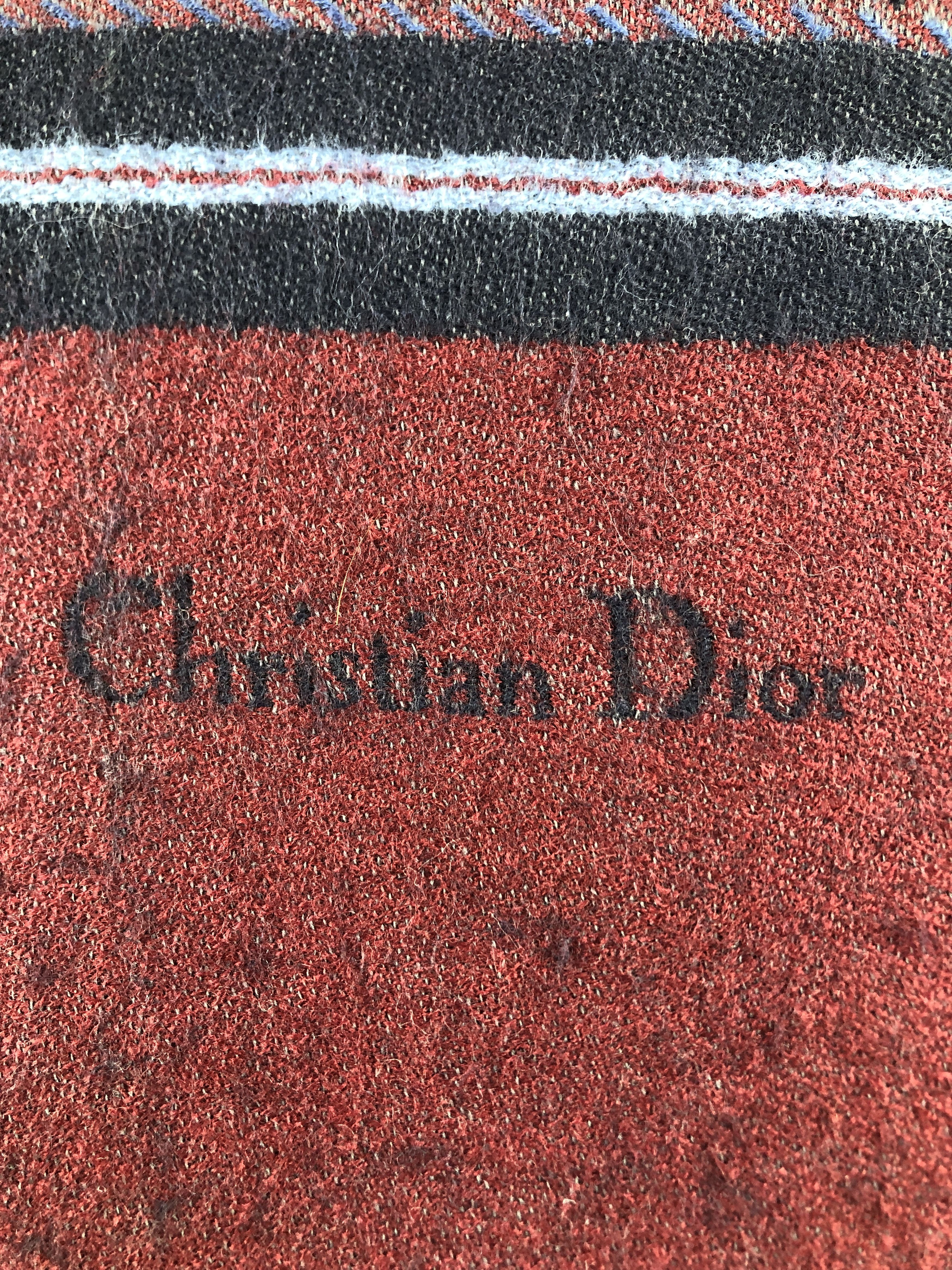 Vintage Christian Dior Scarf / Muffler / Neckwear P880 Size ONE SIZE - 4 Thumbnail