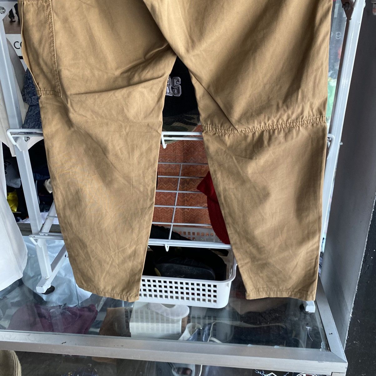 Issey Miyake Ne-net Carpenter Pants – Khaki w/ Playful Back Pockets Size US 29 - 5 Thumbnail