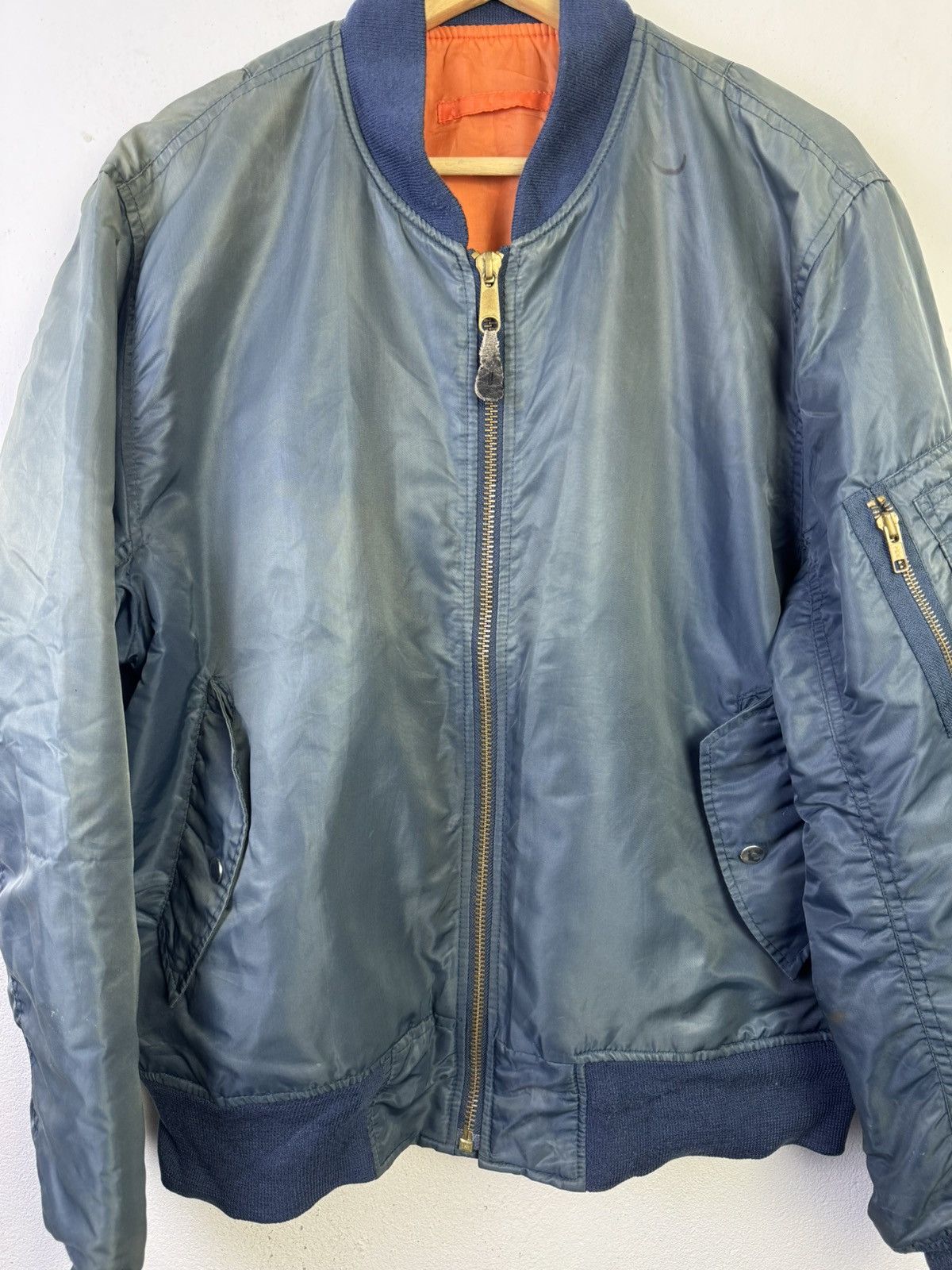 Other Vintage MA-1 Bomber Jacket Revasable Size US L / EU 52-54 / 3 - 2 Thumbnail