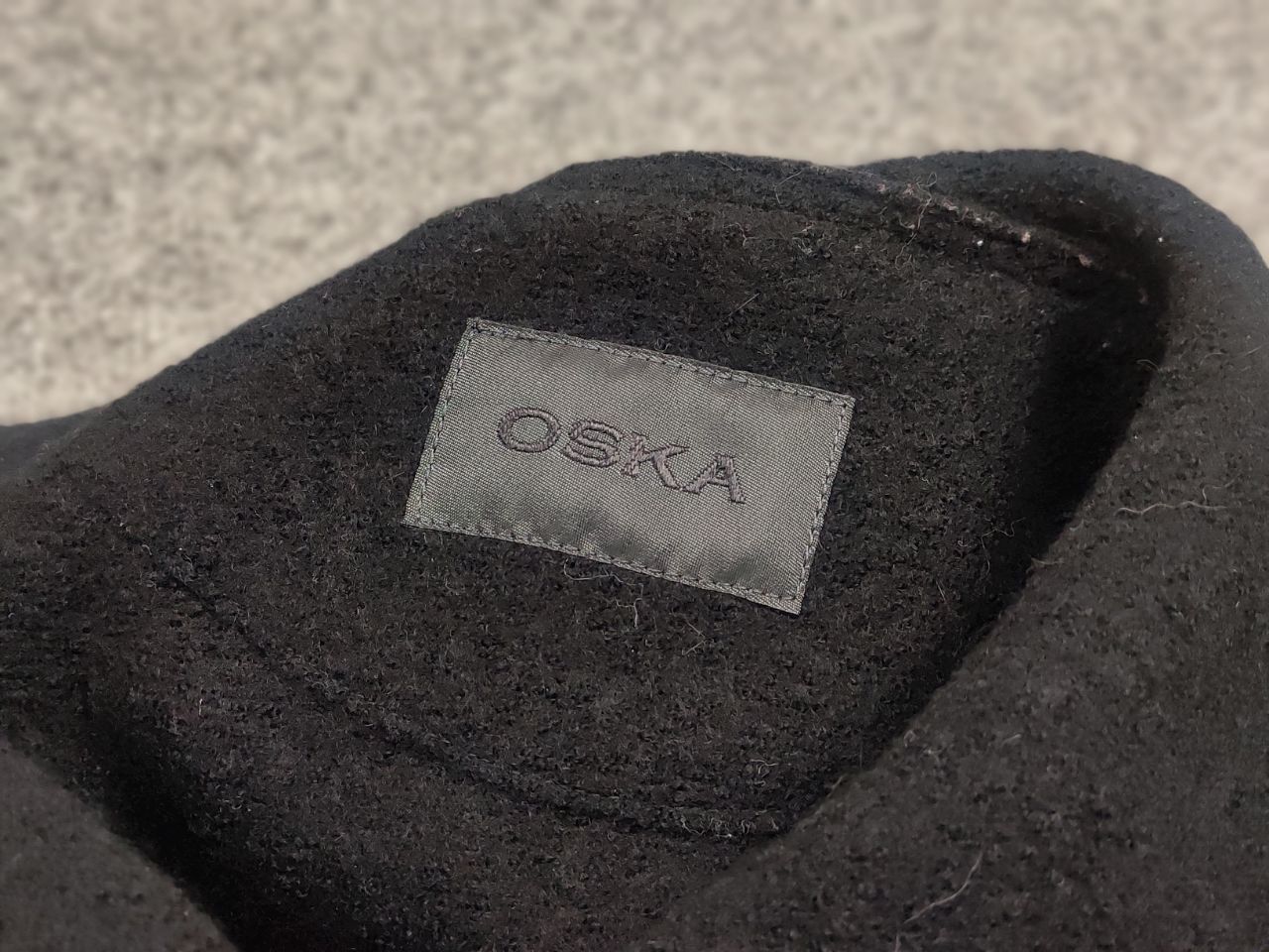 OSKA Oska Germany Design Black Wool Avant Garde Asymmetrical Vest Size M / US 6-8 / IT 42-44 - 11 Thumbnail