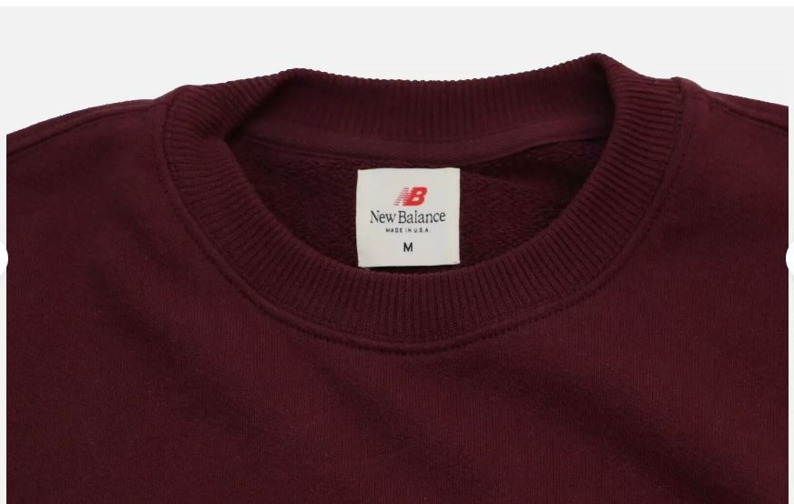 New Balance New Balance Core Crewneck Sweatshirt Made in USA Men's Size US M / EU 48-50 / 2 - 5 Thumbnail
