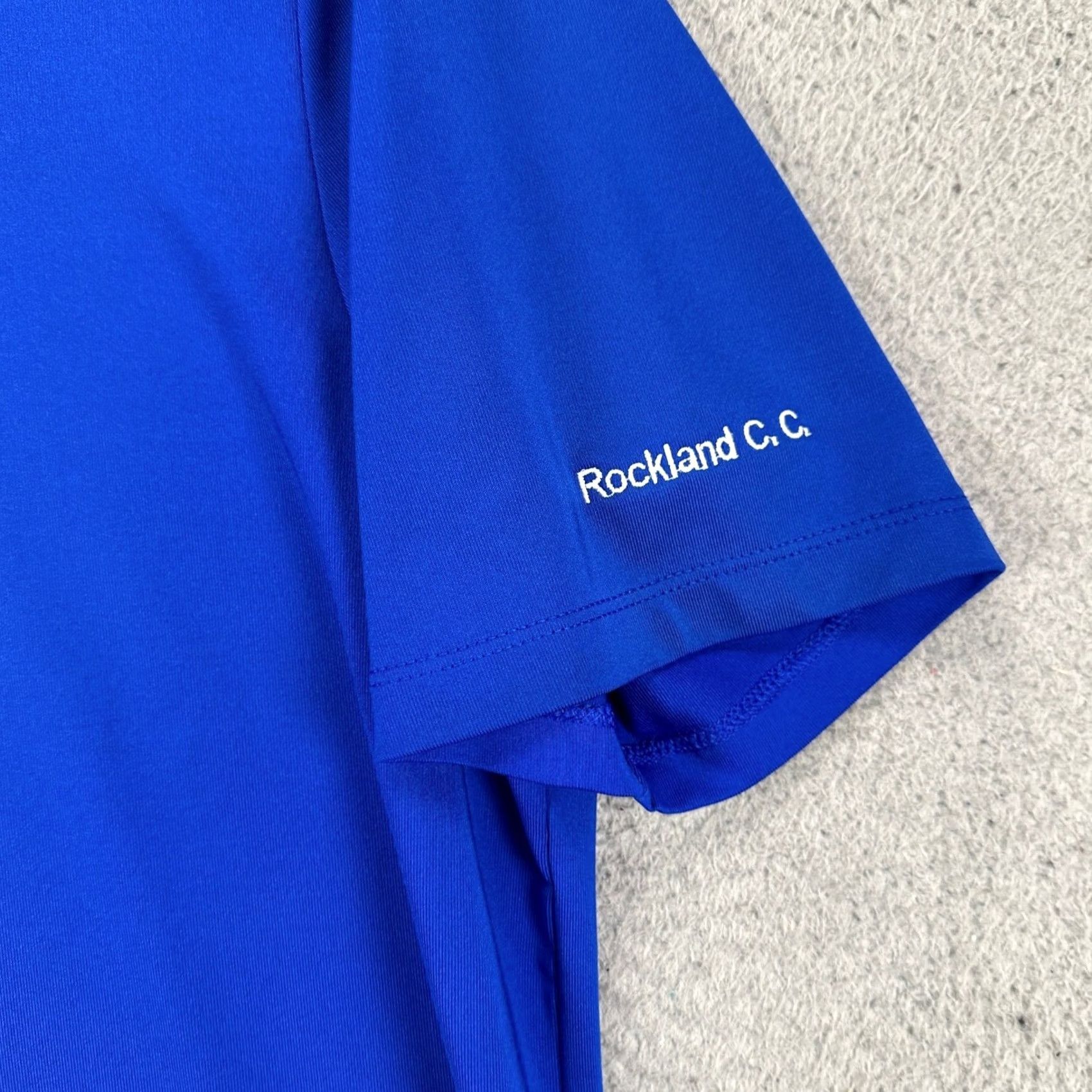 RLX Ralph Lauren VINTAGE RLX Ralph Lauren Men Polo Shirt Medium Blue Rugby Performance Tech Stretch Logo Size US M / EU 48-50 / 2 - 5 Thumbnail