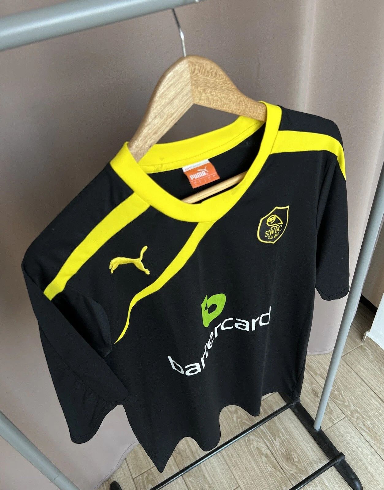 Puma FC Sheffield Wednesday 2013/14 Away Football Shirt Size L Size US L / EU 52-54 / 3 - 5 Thumbnail