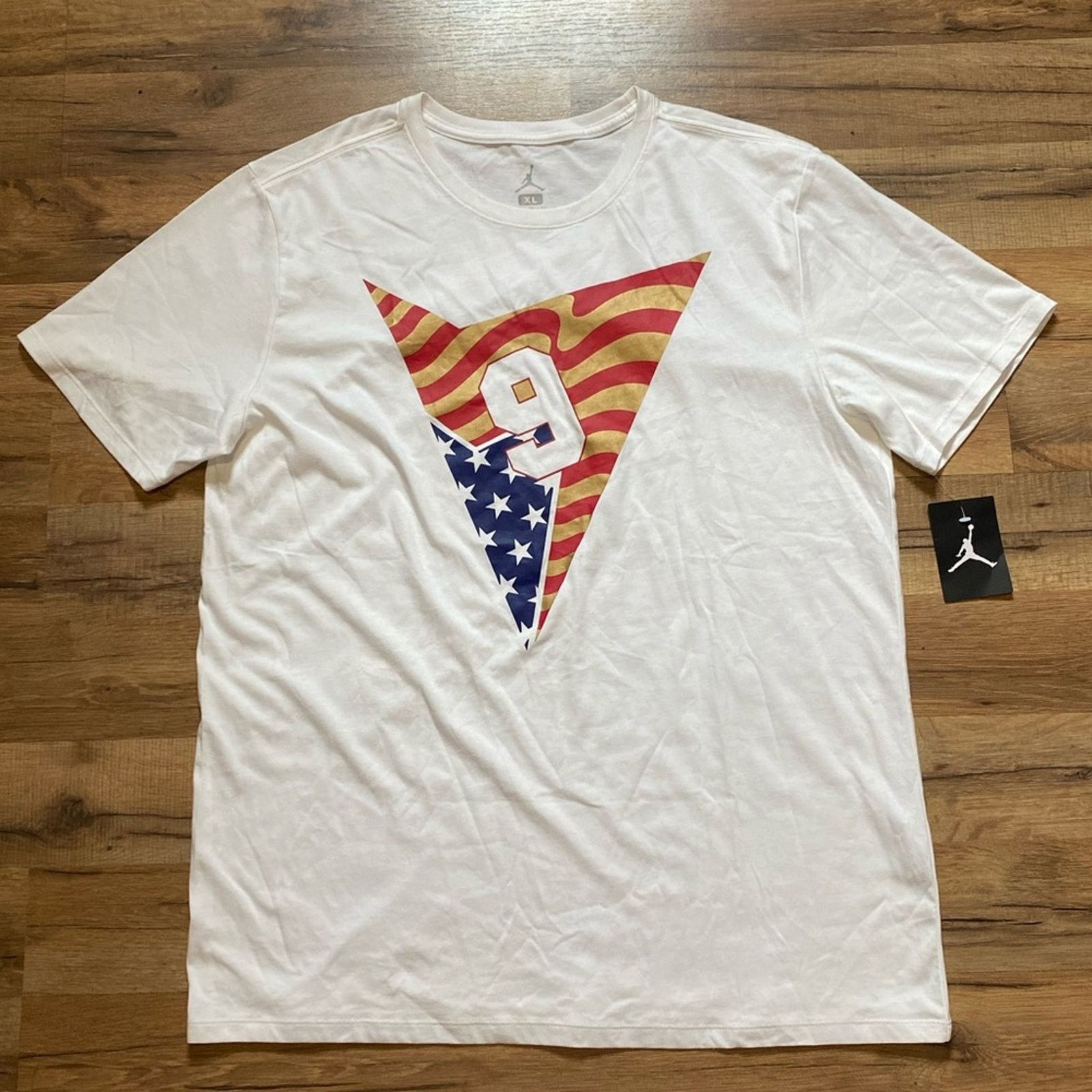 Jordan Brand 2015 Jordan 7 Olympic Short Sleeve Size US XL / EU 56 / 4 - 1 Thumbnail