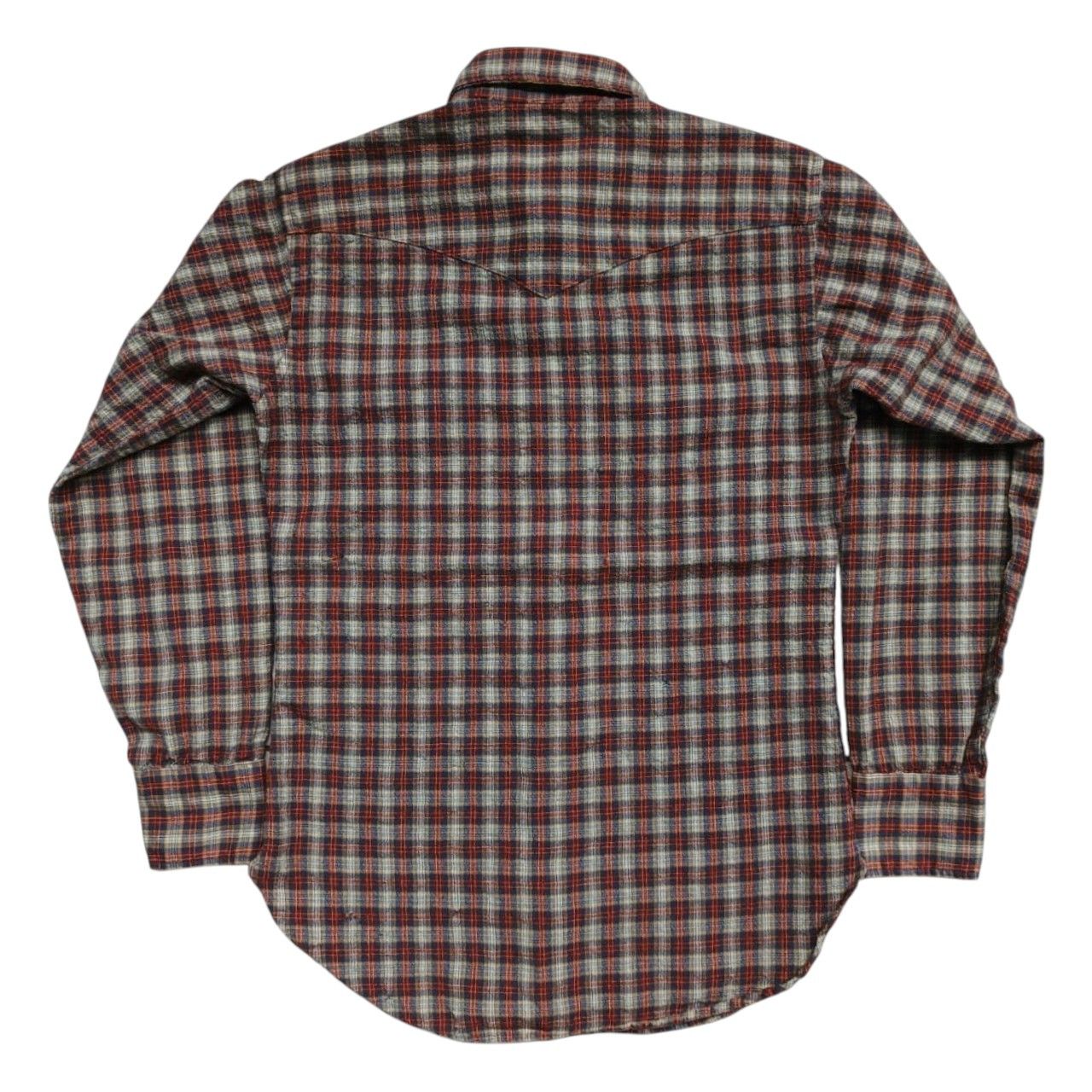 Pendleton 70s Pendleton Western Shirt Plaid Pearl Snap Button Size US S / EU 44-46 / 1 - 2 Thumbnail