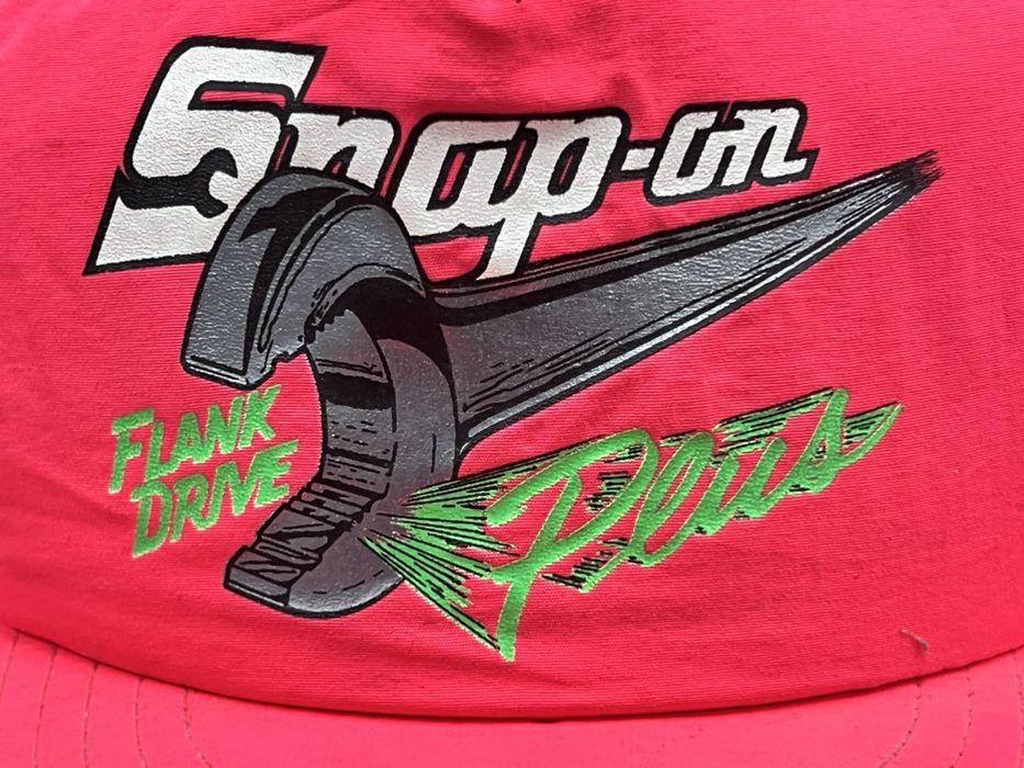 Vintage 90s Snap On Tools Neon Snapback Hat Grailed