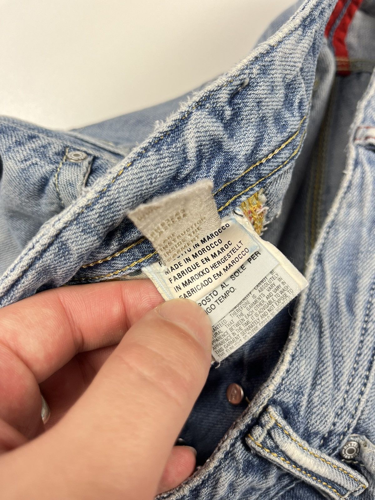 Diesel Vintage Diesel Braddo Carpenter Denim Pants Blue Size 30/34 Size US 30 / EU 46 - 19 Thumbnail