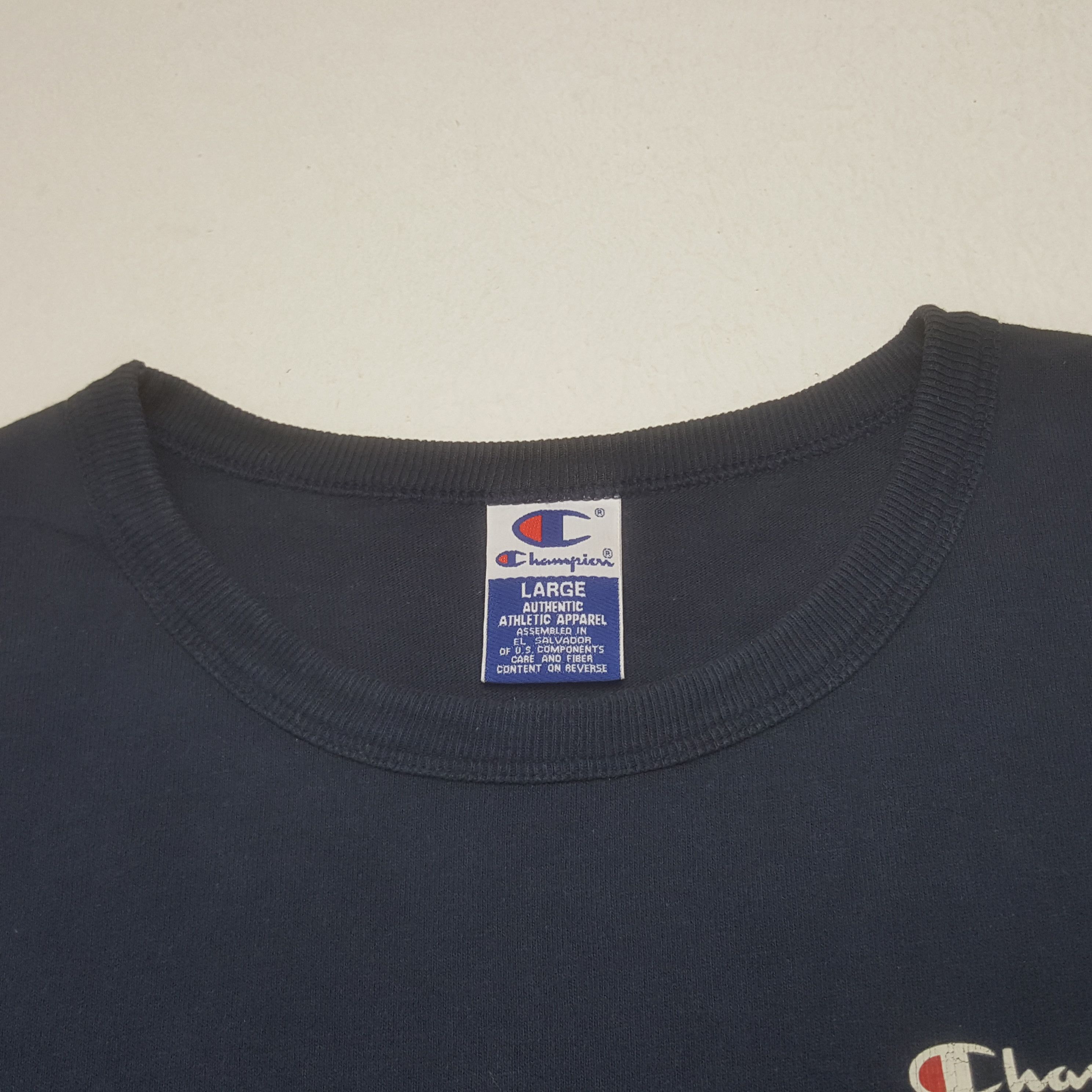 Champion × Vintage Vintage Champion Streetwear Style Tshirt Size US XL / EU 56 / 4 - 4 Thumbnail