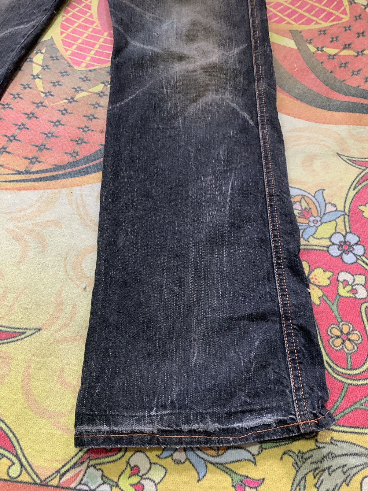 Edwin Vintage Edwin Blue Trip distressed jeans Size US 34 / EU 50 - 3 Thumbnail