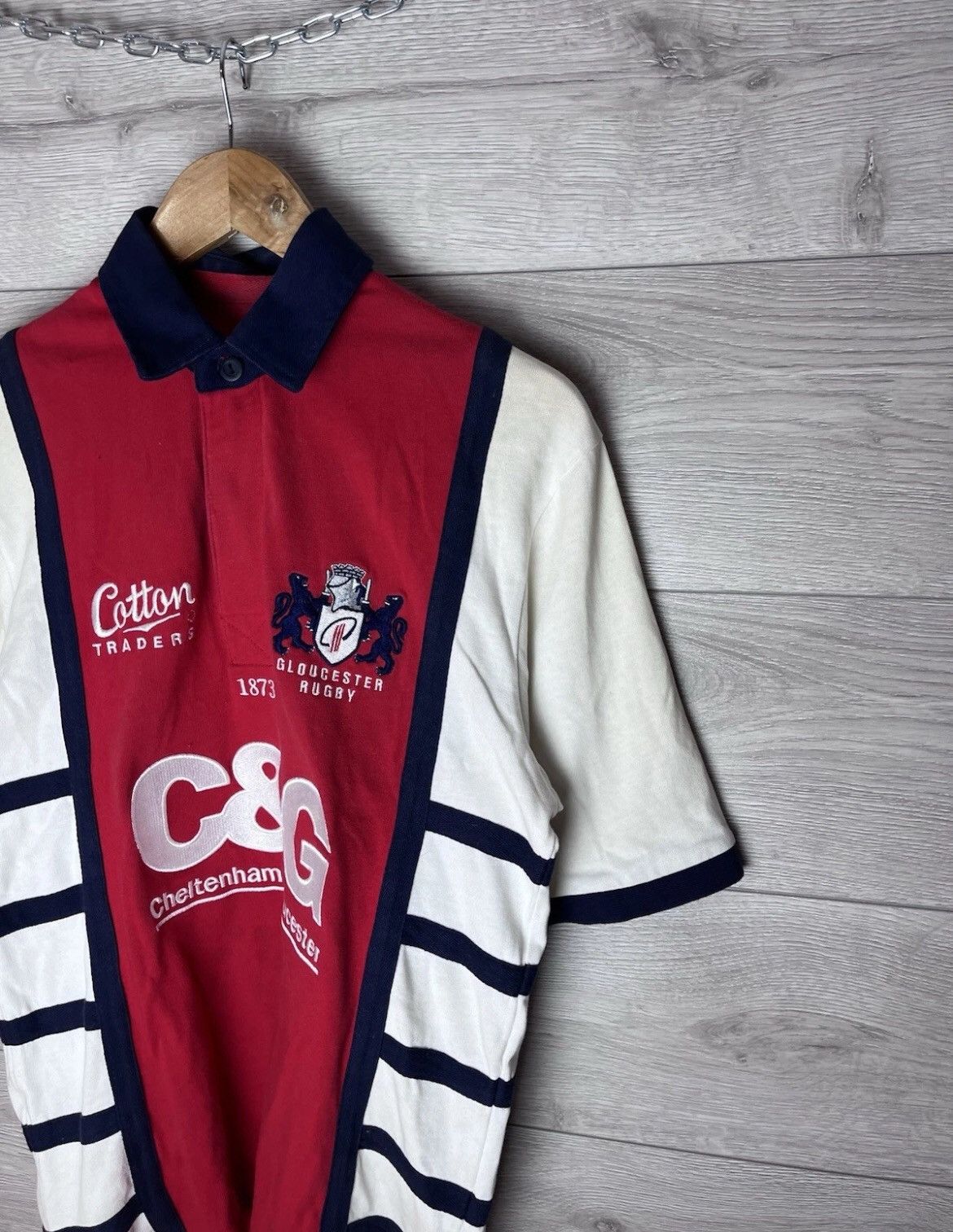 Other Vintage men’s soccer rugby Cotton Traders Gloucester Size M Size US M / EU 48-50 / 2 - 2 Thumbnail
