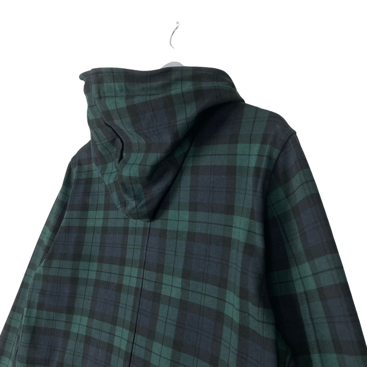 Hysteric Glamour × Japanese Brand × RAGEBLUE 💥RAGEBLUE CHECKED GREEN BLUE HOODIE JACKET Size US M / EU 48-50 / 2 - 9 Thumbnail