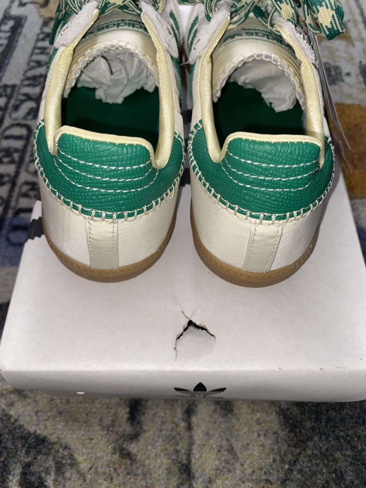 Adidas × Wales Bonner Adidas Samba Wales Bonner Cream Green Size US 8.5 / EU 41-42 - 5 Thumbnail