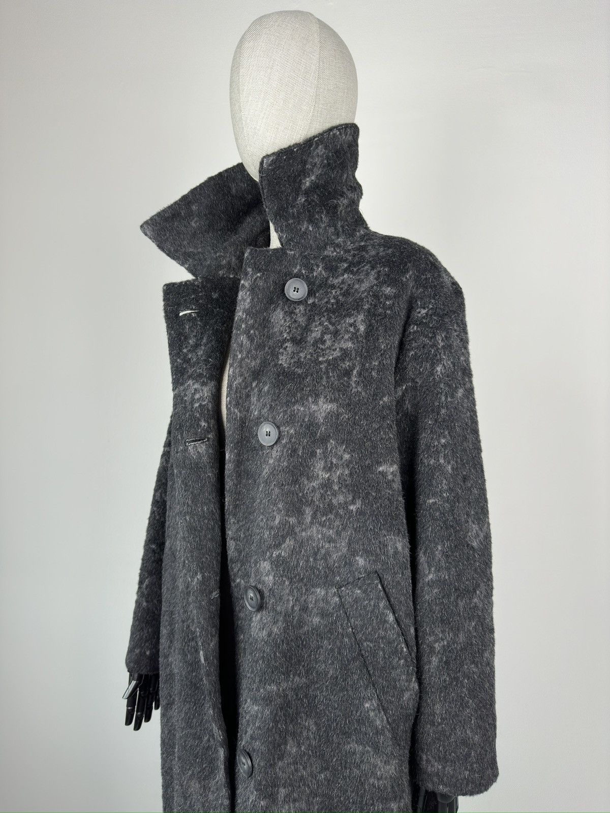 Annette Gortz ANNETTE GORTZ Avant Garde Alpaca Blend Coat Size S / US 4 / IT 40 - 10 Thumbnail