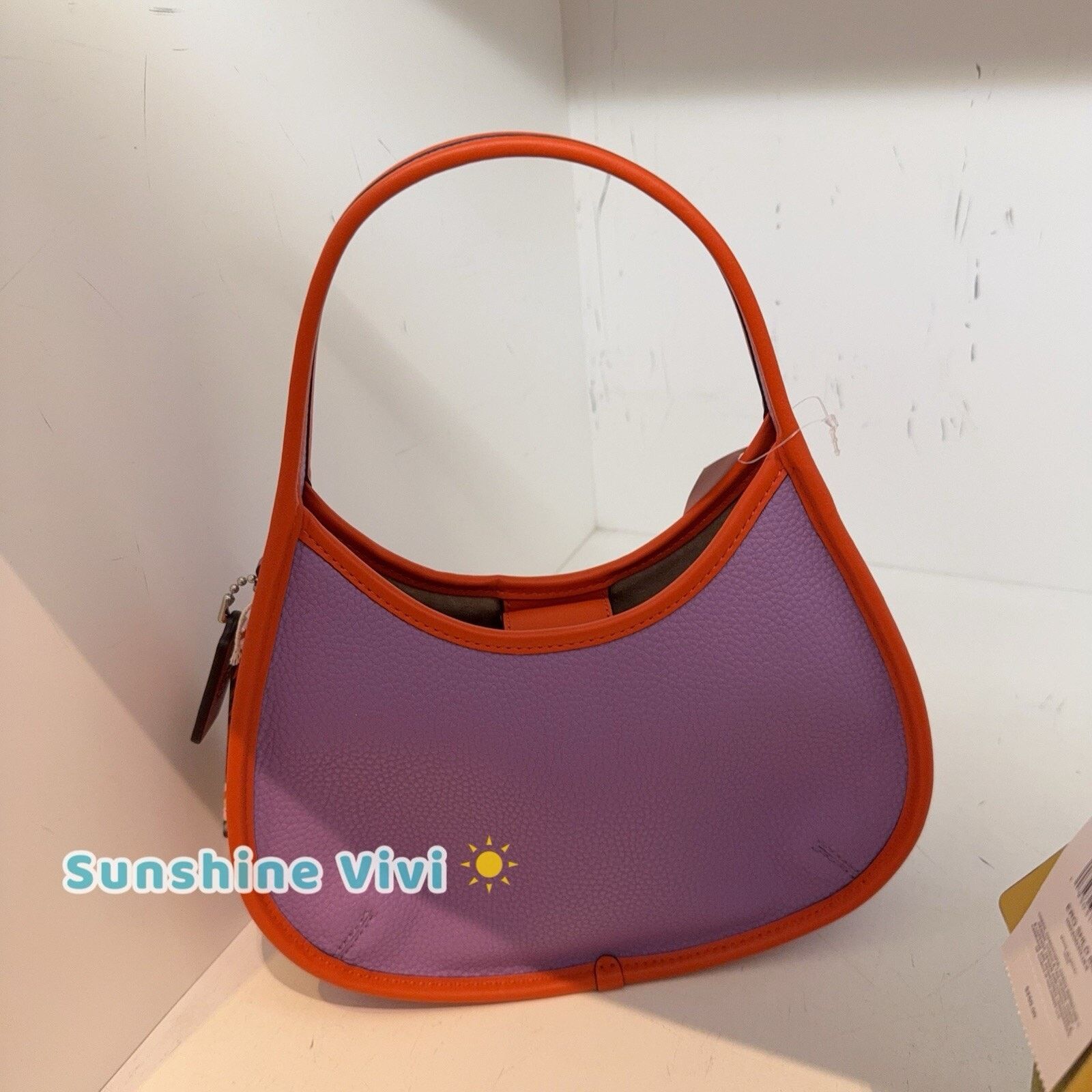 Coach NWT Coach CK112 Ergo Bag Coachtopia Leather Iris/Sun orange Size ONE SIZE - 1 Thumbnail