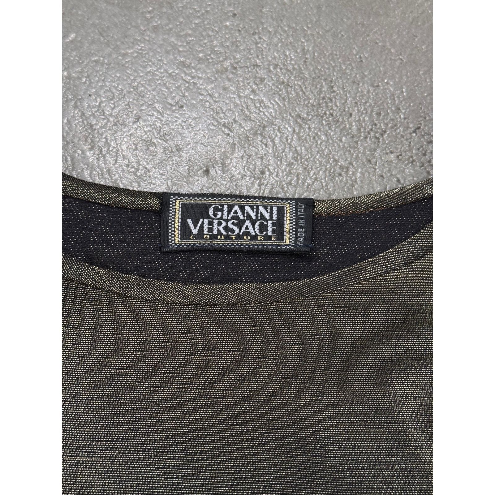 Versace 1990s Gianni Versace iridiscent top Size S / US 4 / IT 40 - 5 Thumbnail