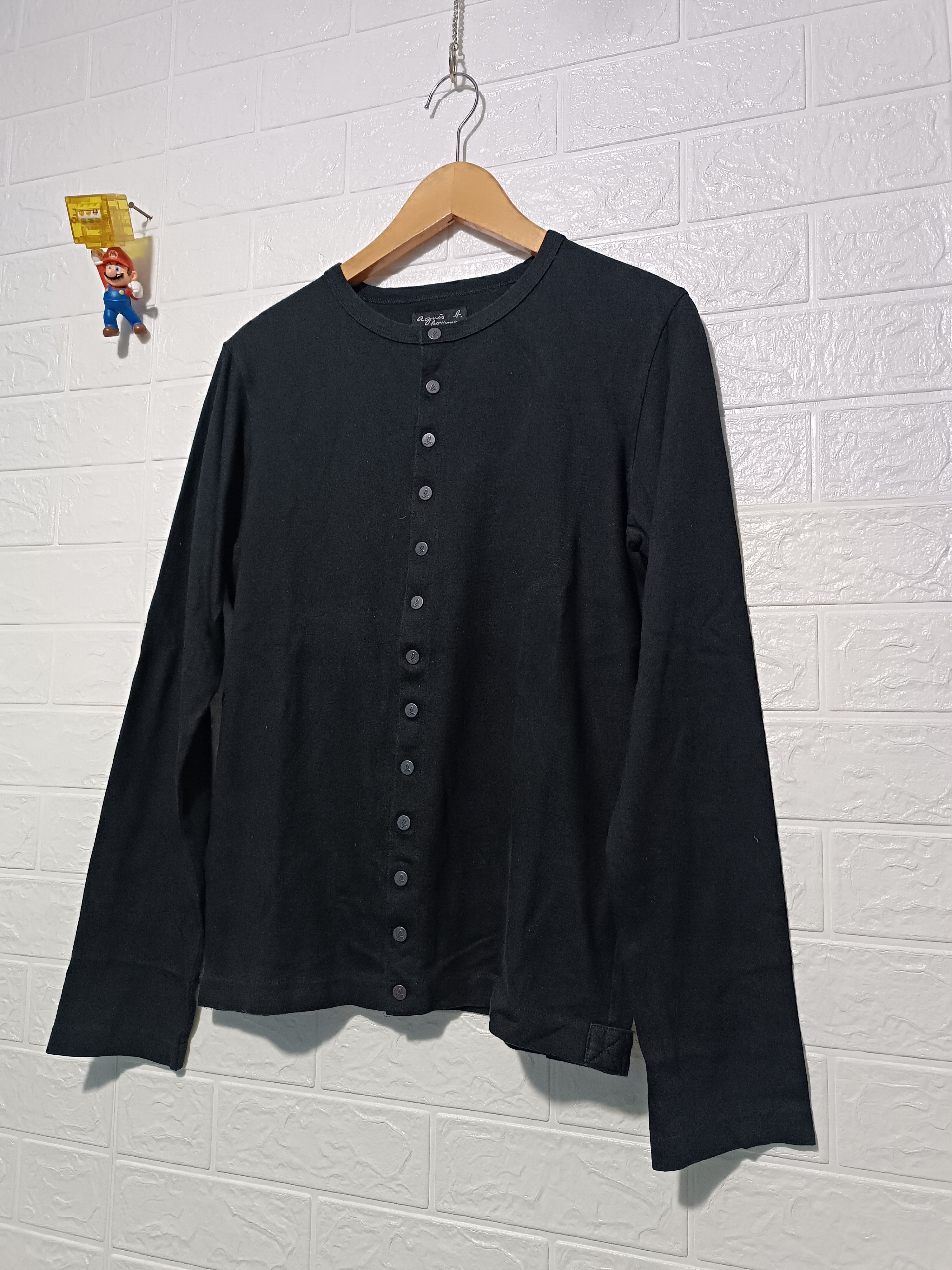 agnes b. Agnes B Homme Paris Snap Button Cotton Size US M / EU 48-50 / 2 - 4 Thumbnail