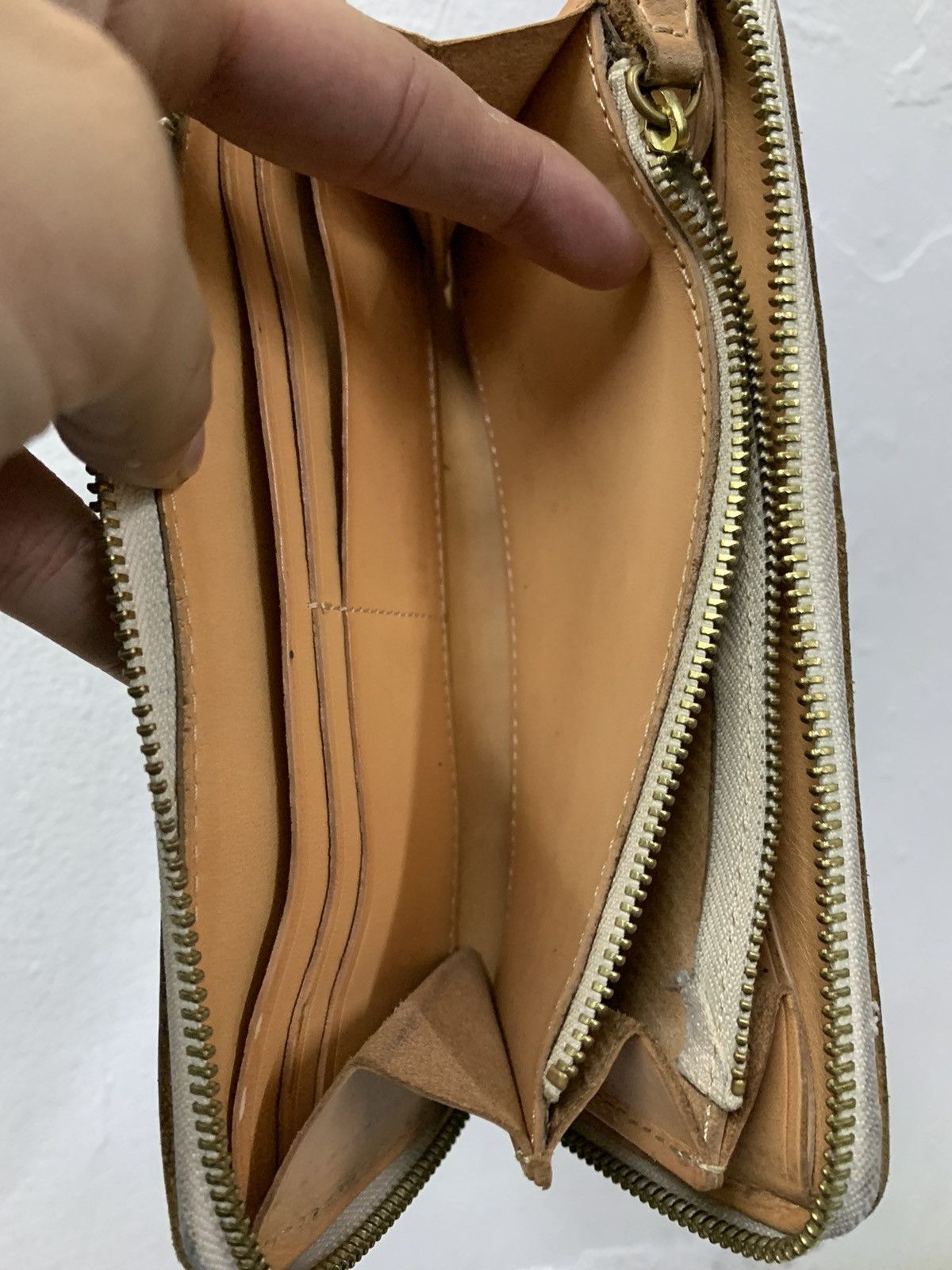 Japanese Brand × Leather Long Wallet Leather Size ONE SIZE - 9 Thumbnail
