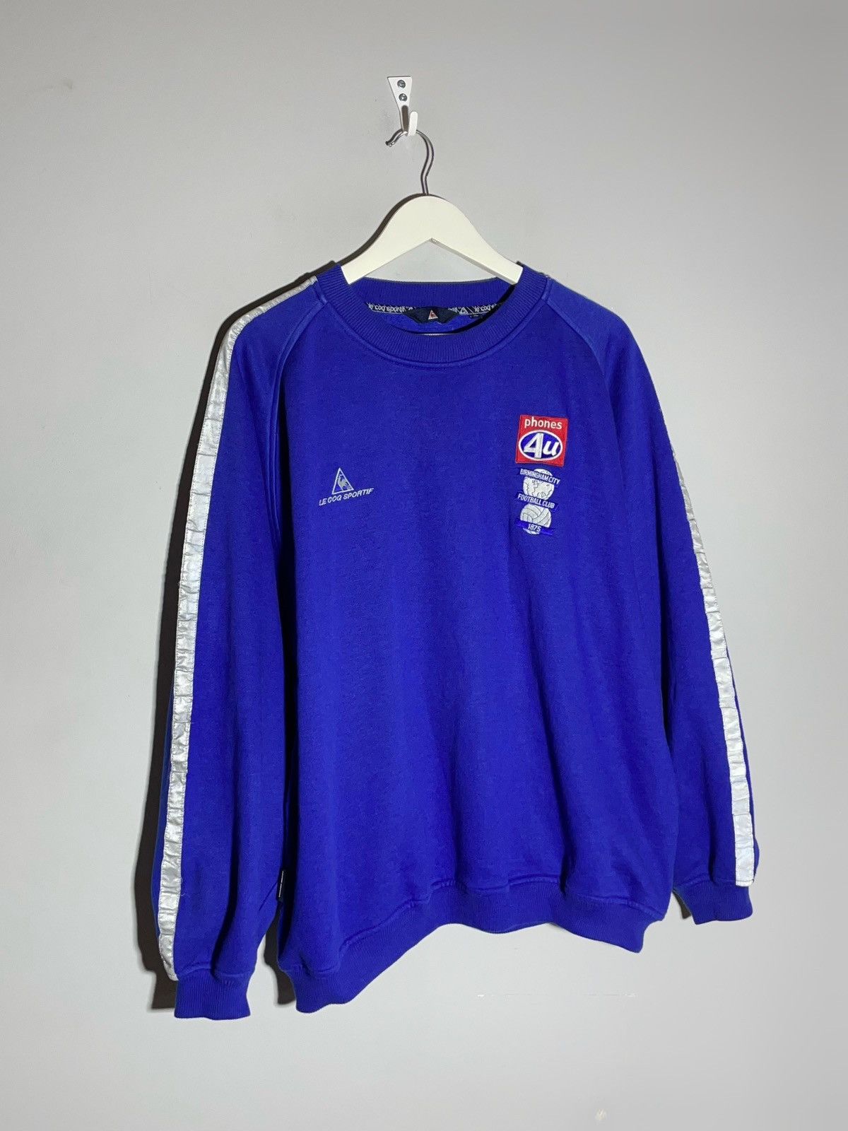 Le Coq Sportif Birmingham Le Coq Sportif Reflective Vintage Sweatshirt Size US XL / EU 56 / 4 - 2 Thumbnail