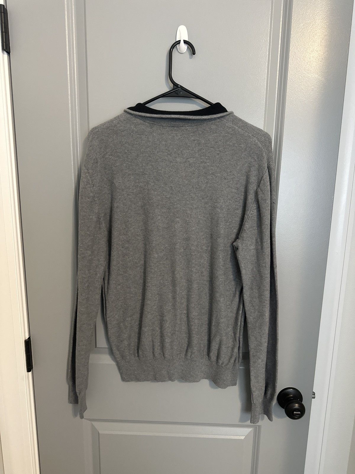 Armani Exchange Armani Exchange Quarter Zip Grey Pullover Sweater Size M Size US M / EU 48-50 / 2 - 11 Thumbnail
