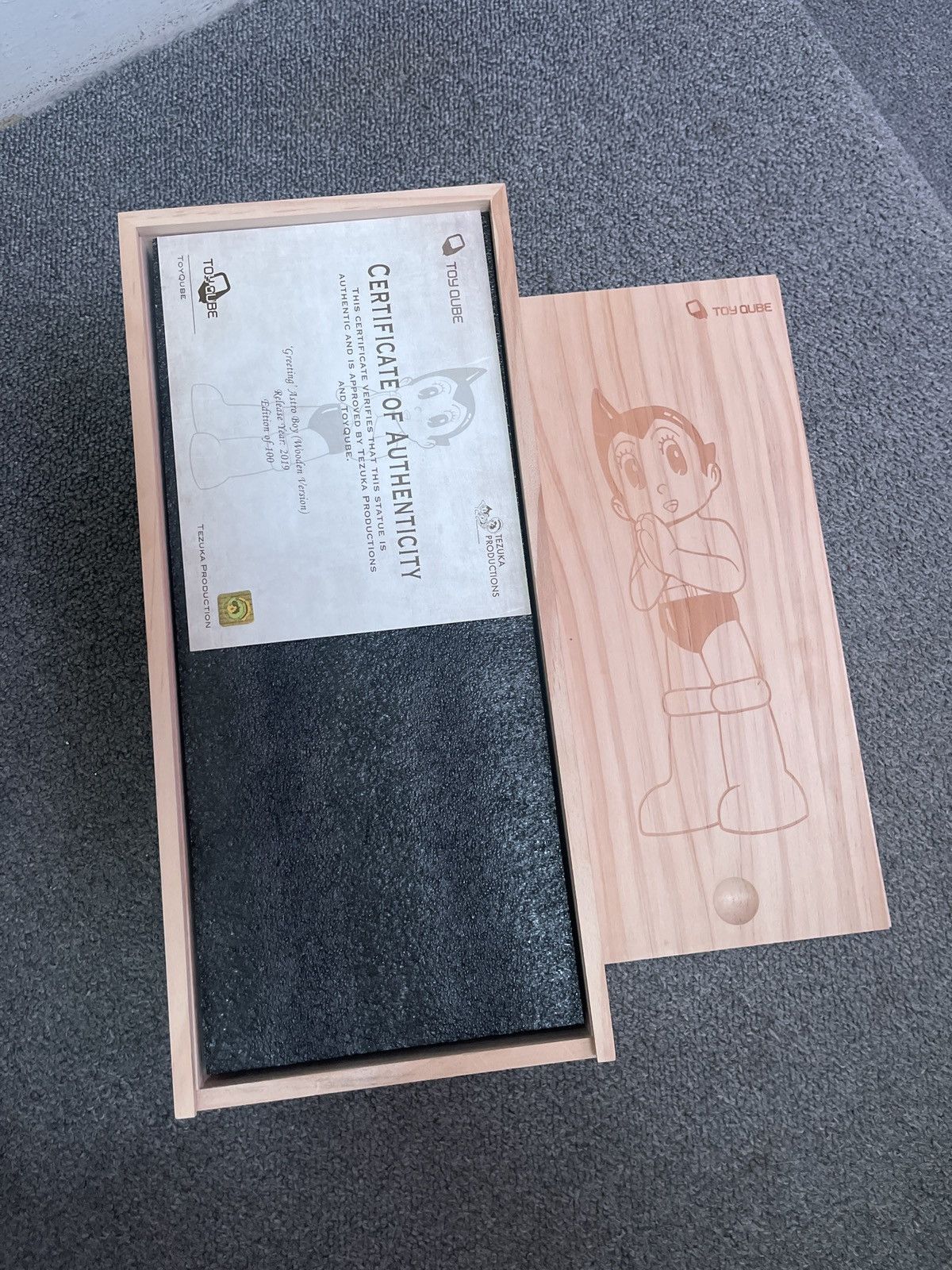 Medicom Toy ToyQube Astroboy greeting figure Wood Size ONE SIZE - 5 Thumbnail