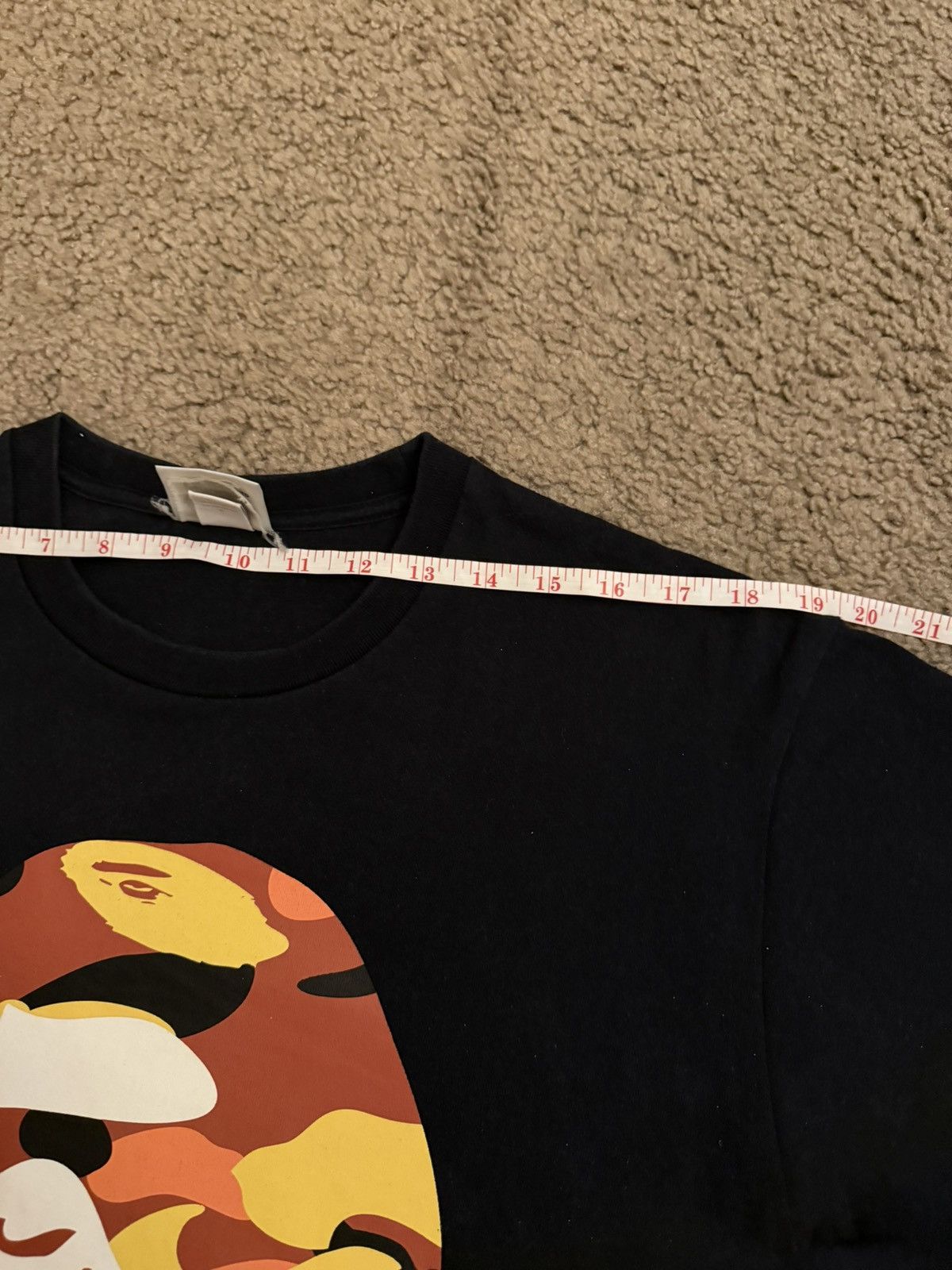 Bape Bape 1st Camo Big Ape Head Tee (L) Size US XL / EU 56 / 4 - 15 Thumbnail