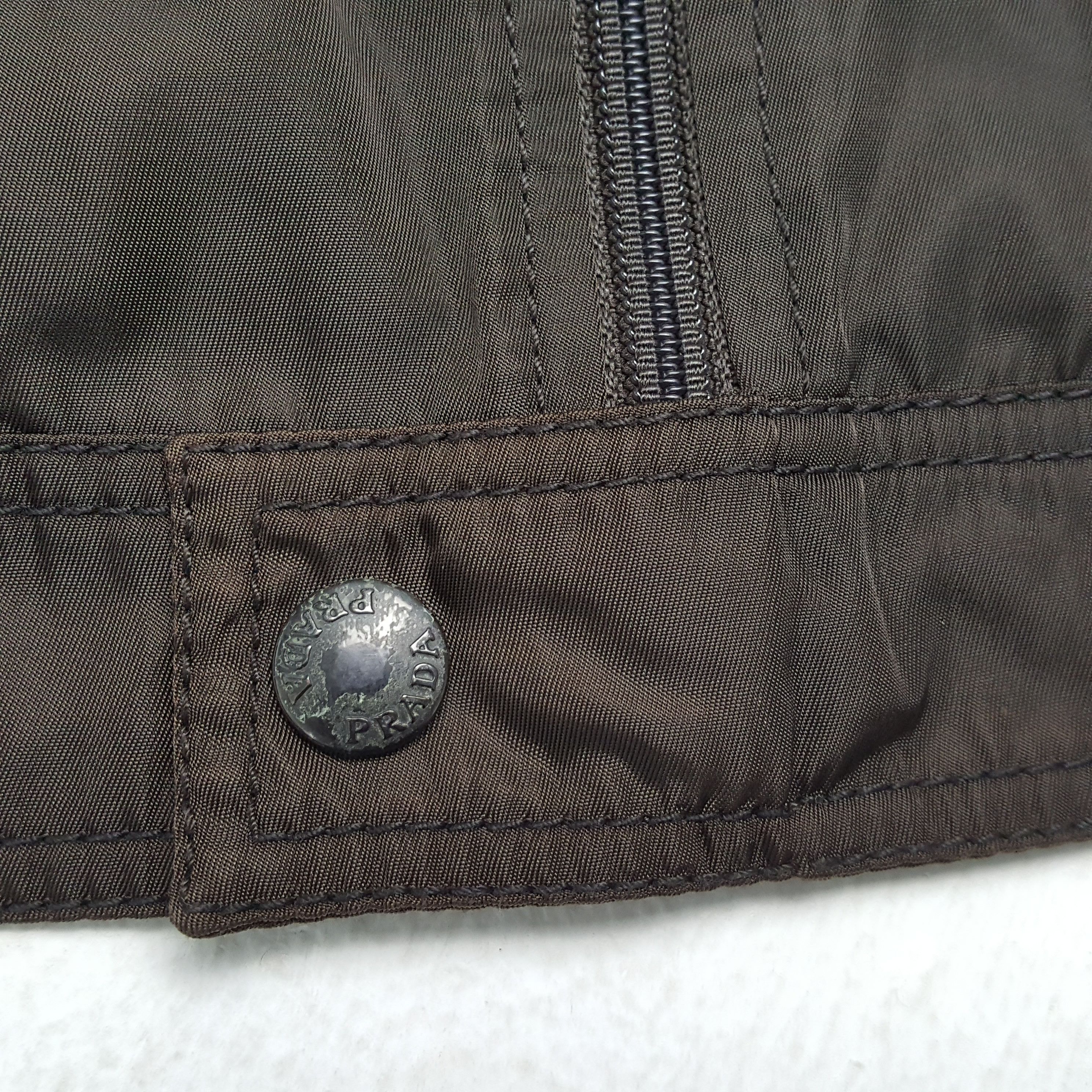 Prada × Vintage Vintage PRADA Italian Fashion Brand Bombers Jacket Size US L / EU 52-54 / 3 - 9 Thumbnail