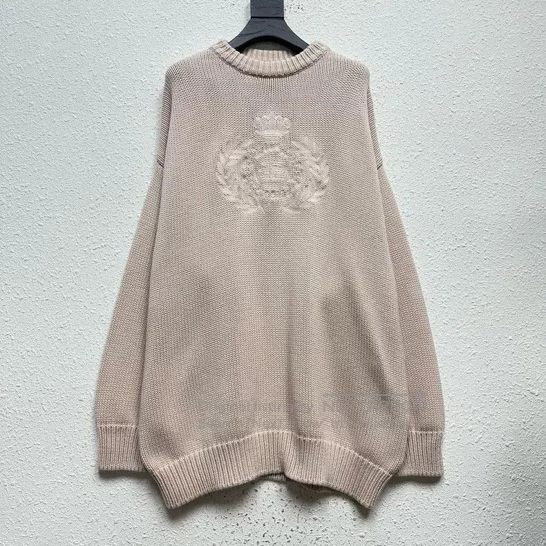Balenciaga Balenciaga Wheat Ear Embroidered Sweater. Size US S / EU 44-46 / 1 - 1 Thumbnail