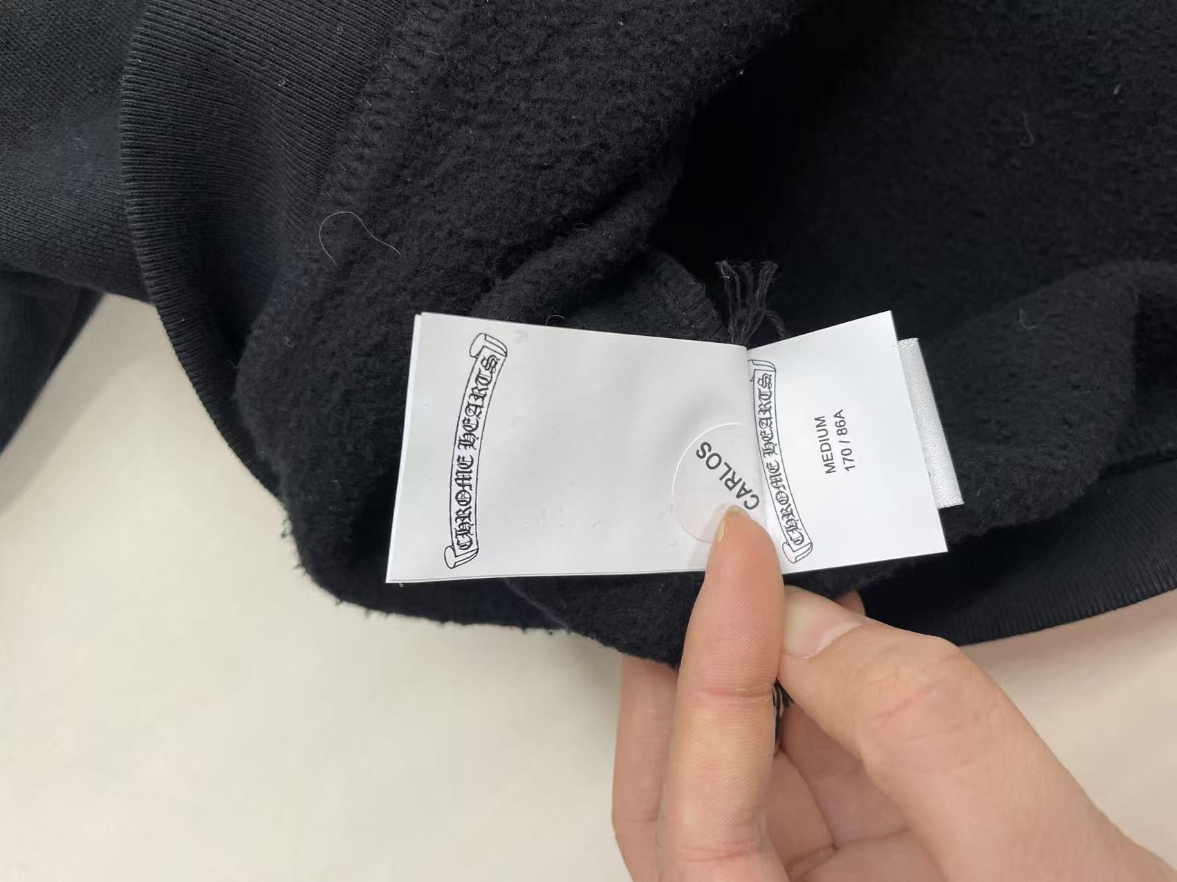 Chrome Hearts Chrome Hearts Pony Hair Patent Leather Cross Sweatshirt Size US M / EU 48-50 / 2 - 9 Thumbnail