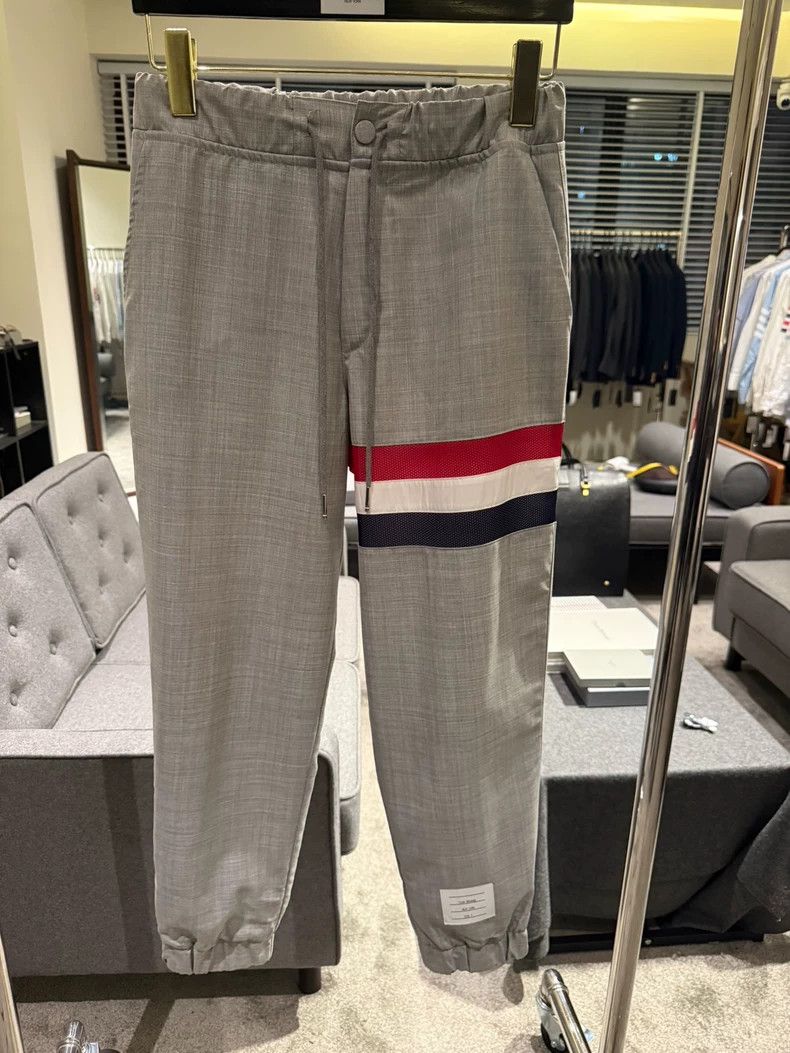 Thom Browne THOM BROWNE0Tricolour Trousers 2502-Nextarrow Size US 28 / EU 44 - 1 Thumbnail
