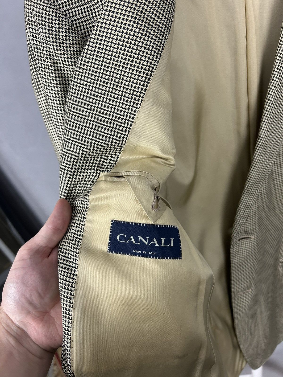 Canali Canali blazer made in Italy size-50R Size 50R - 6 Thumbnail