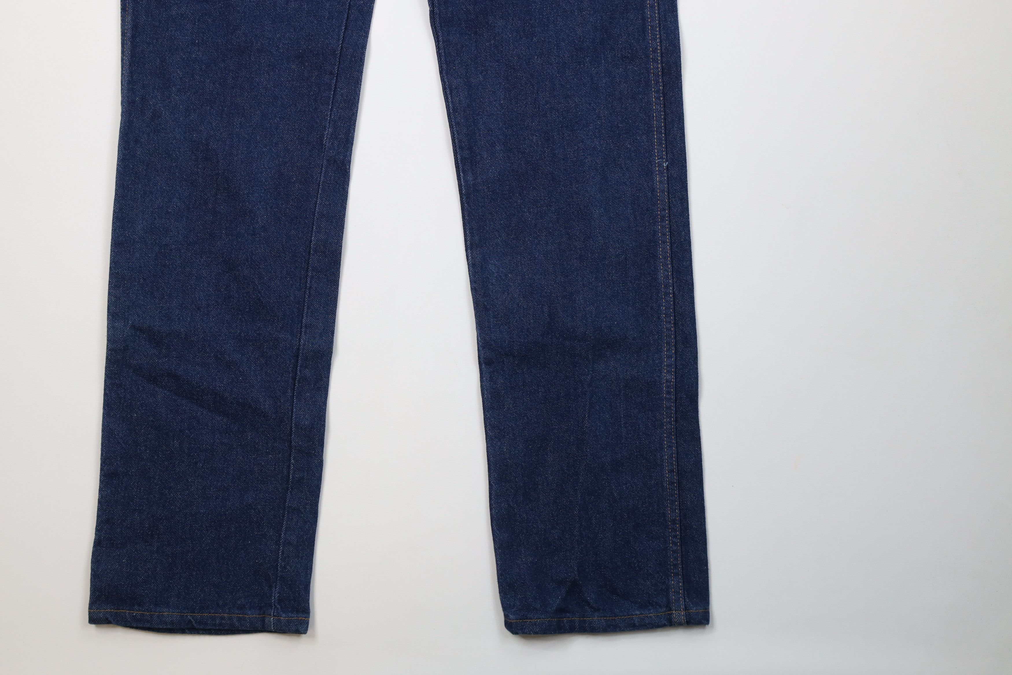 Wrangler Deadstock Vintage 90s Wrangler Denim Jeans Indigo Blue USA Size US 34 / EU 50 - 4 Thumbnail