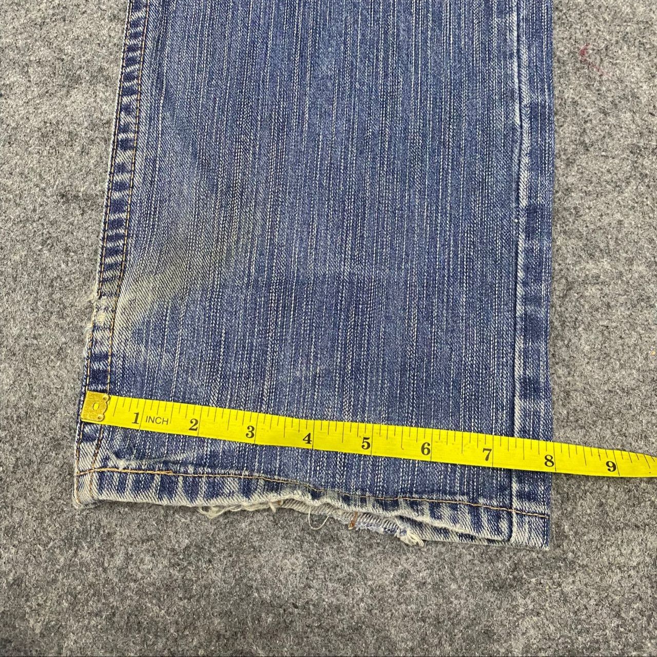 Edwin Vintage Edwin Bush Pants Distressed Denim Size US 32 / EU 48 - 7 Thumbnail