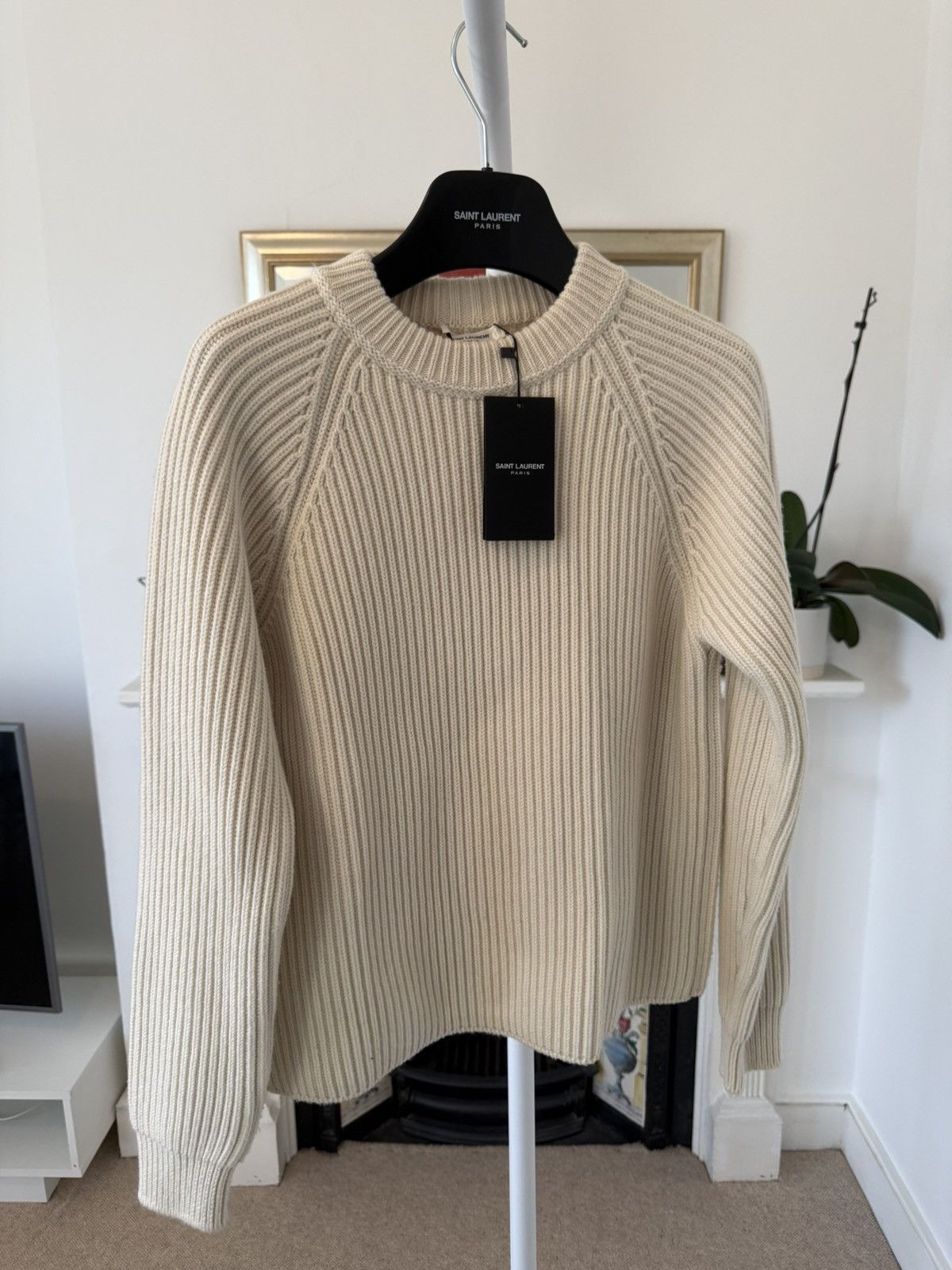 Saint Laurent Paris Saint Laurent Wool Cashmere Blend Knitted Sweater Size M / US 6-8 / IT 42-44 - 1 Thumbnail