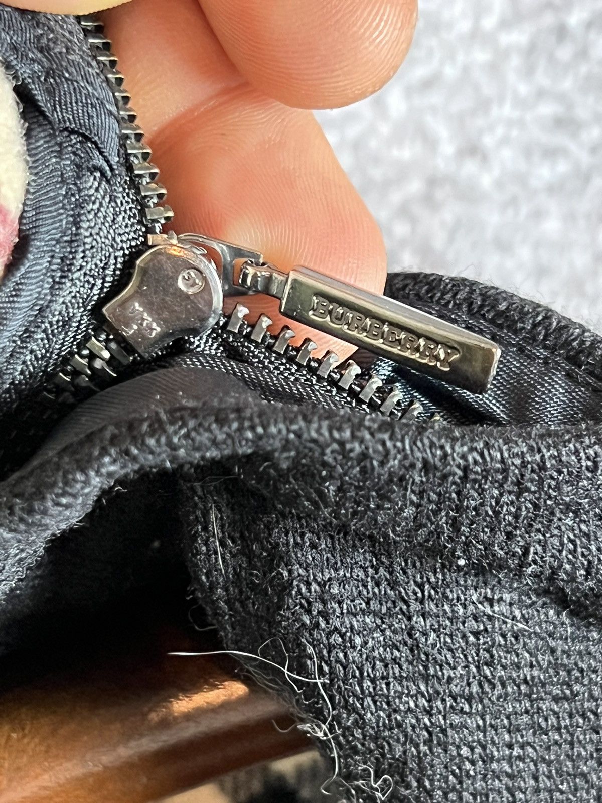 Burberry × Designer Burberry London Hooded Wool Coat nova check zip small logo Size L / US 10 / IT 46 - 8 Thumbnail