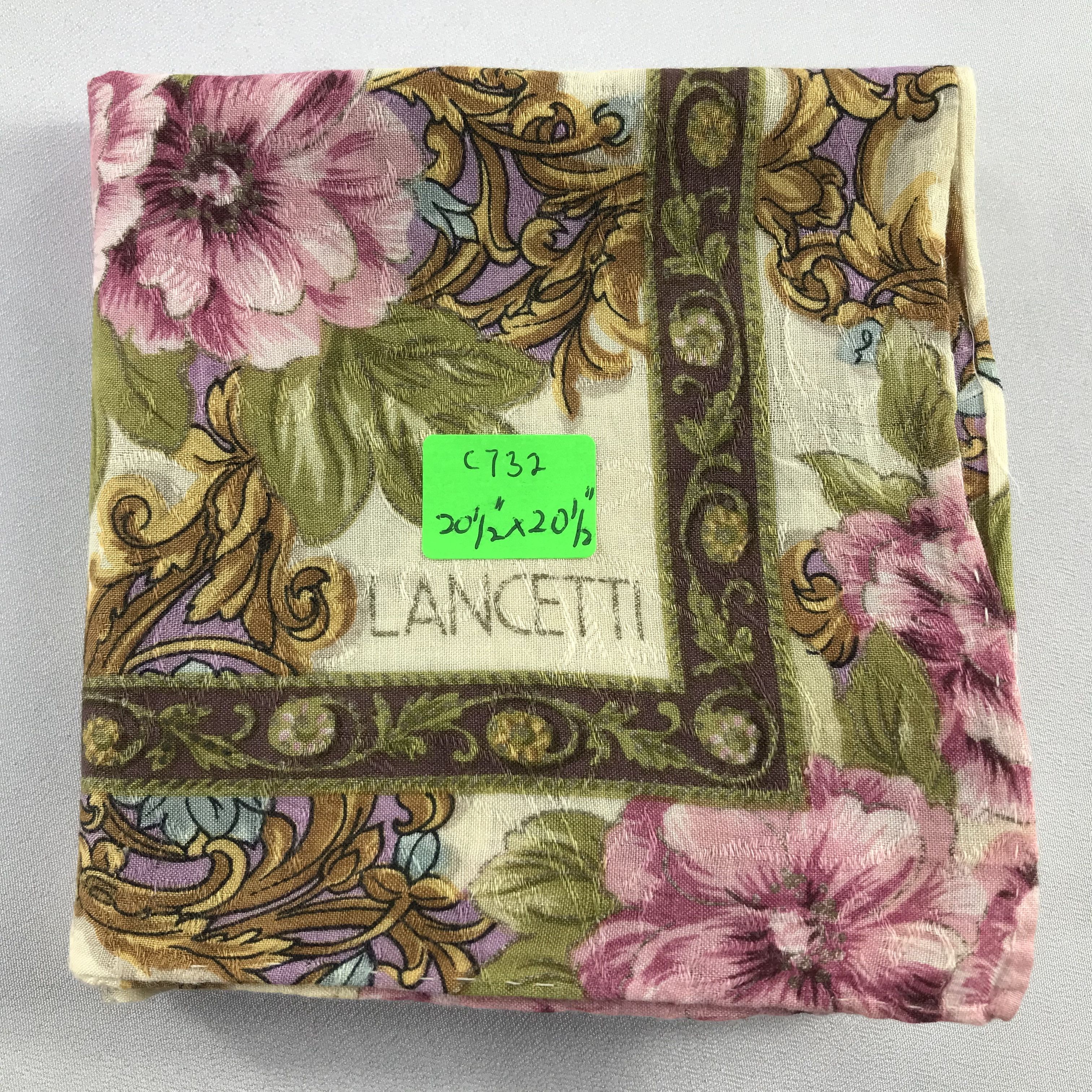 Lui di Lancetti Lancetti Handkerchief / Bandana / Neckerchief C732 Size ONE SIZE - 9 Thumbnail