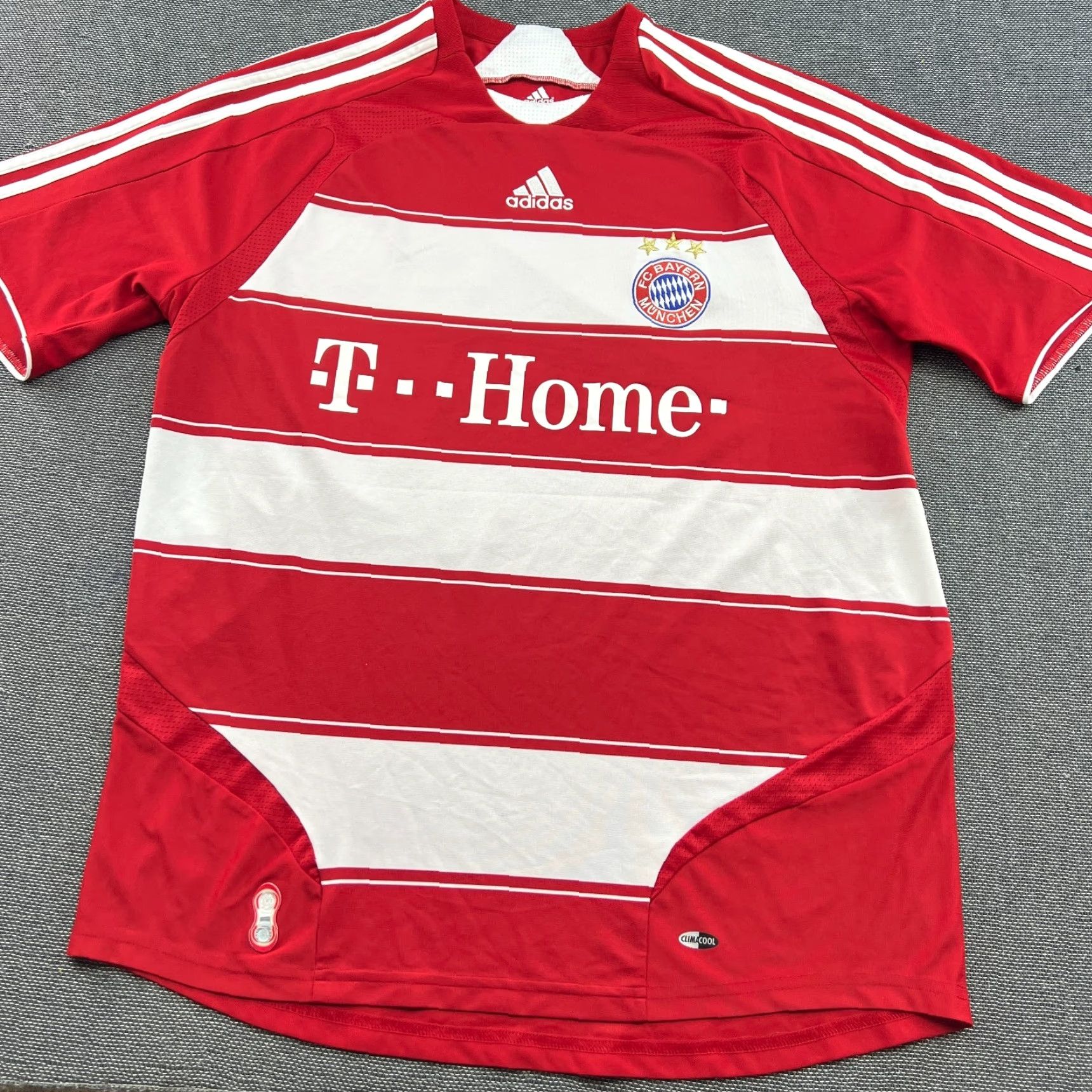 Adidas adidas Bayern Munich 2007 2008 Marcell Jansen #23 Mens L Football Jersey Shirt Boys Mens L Red Jersey Size US L / EU 52-54 / 3 - 3 Thumbnail