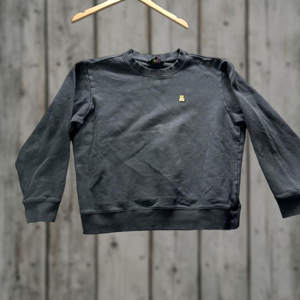 Teddy Fresh Teddy Fresh Sweatshirt Mens M Black Teddy Bear Logo Embroidered Crewneck Pullover Size US M / EU 48-50 / 2 - 1 Thumbnail