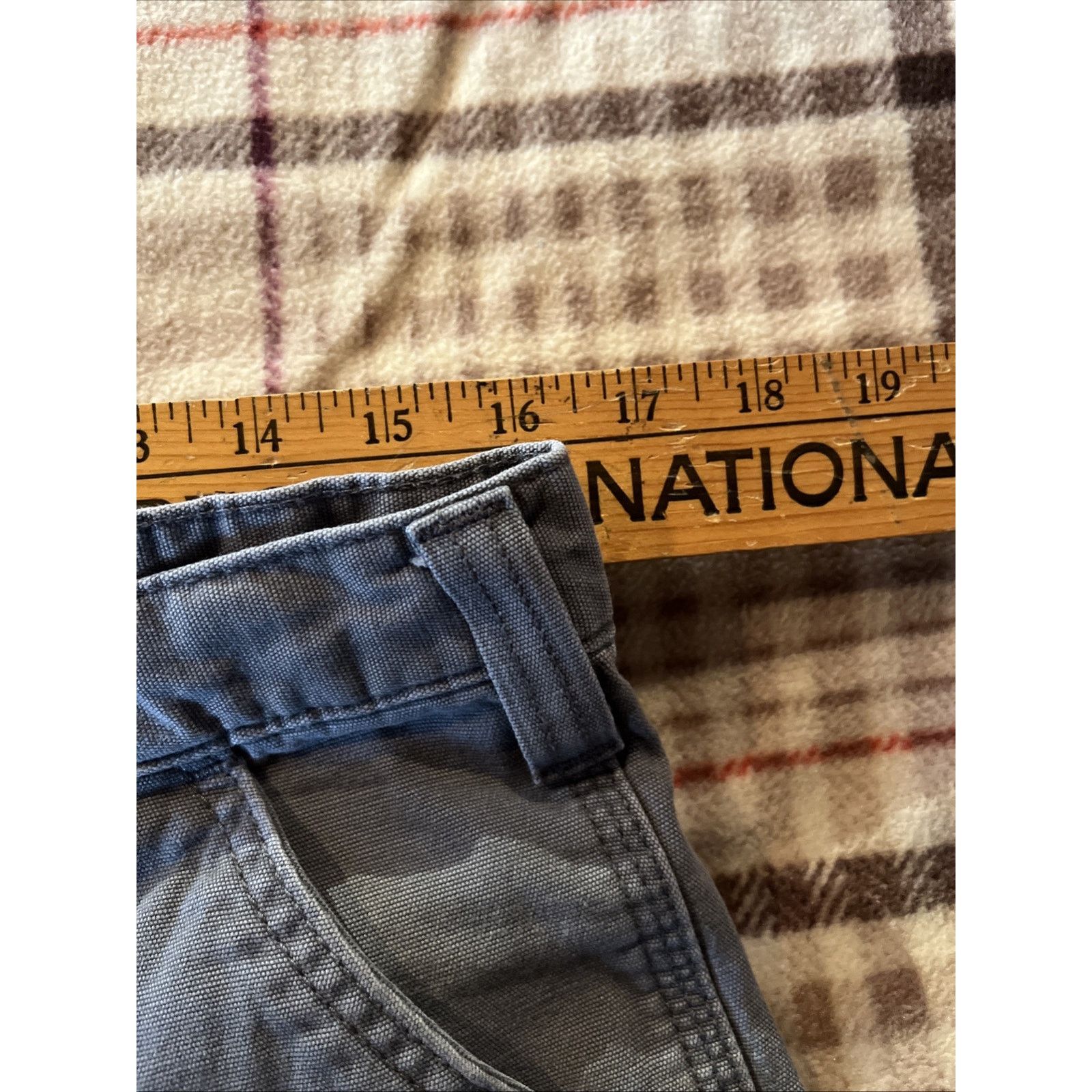 Carhartt Carhartt Canvas Shorts Men’s 34 Gray Relaxed Fit Workwear Size US 34 / EU 50 - 9 Thumbnail