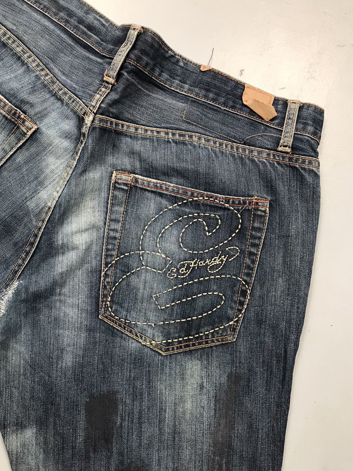 Ed Hardy Vintage Ed hardy embroidered denim Size US 40 / EU 56 - 13 Thumbnail