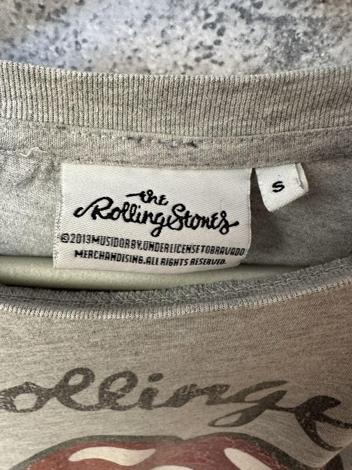 The Rolling Stones × Vintage The Rolling Stones 2013 Vintage T-Shirt Big Logo Relaxed Size S / US 4 / IT 40 - 11 Thumbnail