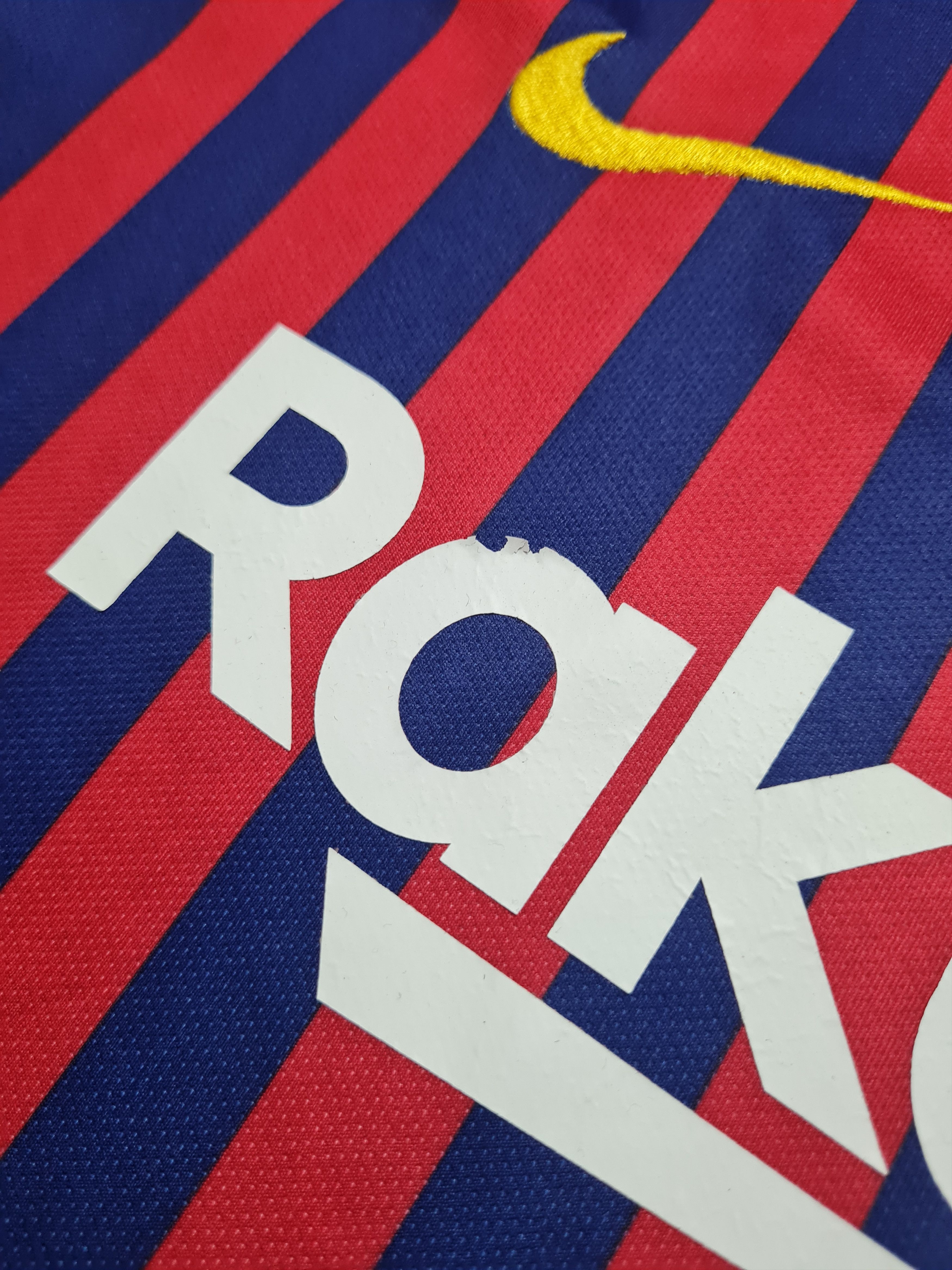 Nike Soccer Nike 2018 FCB Barcelona Football Soccer Rakuten Size US L / EU 52-54 / 3 - 17 Thumbnail